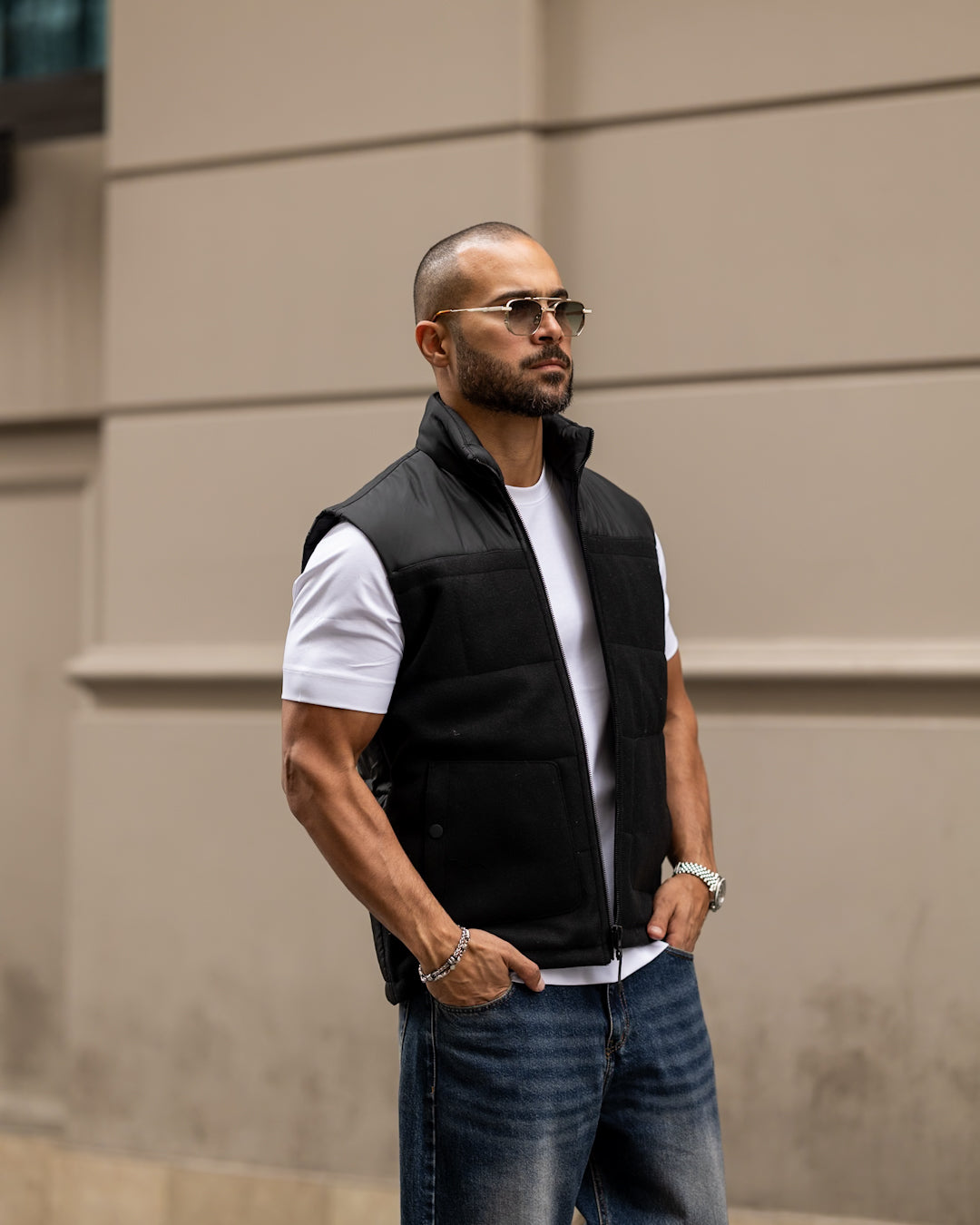 Basic Regular Fit Vest/3506
