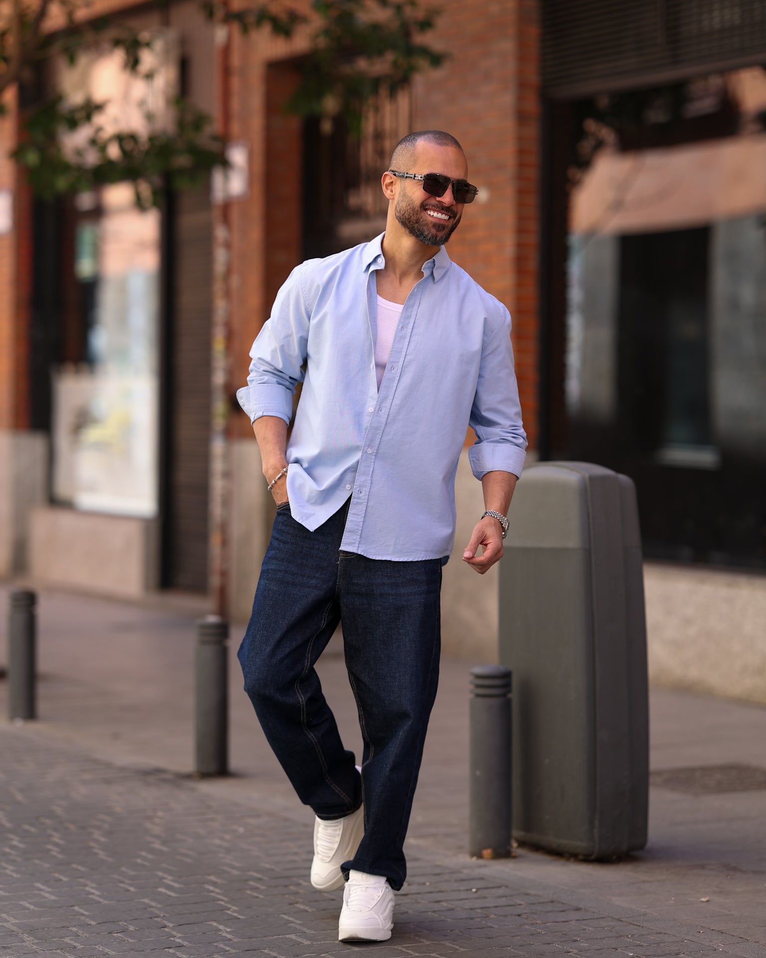 Basic oxford shirt Long sleeve/2330