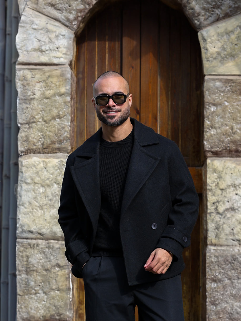 Basic Regular Fit Coat/3455