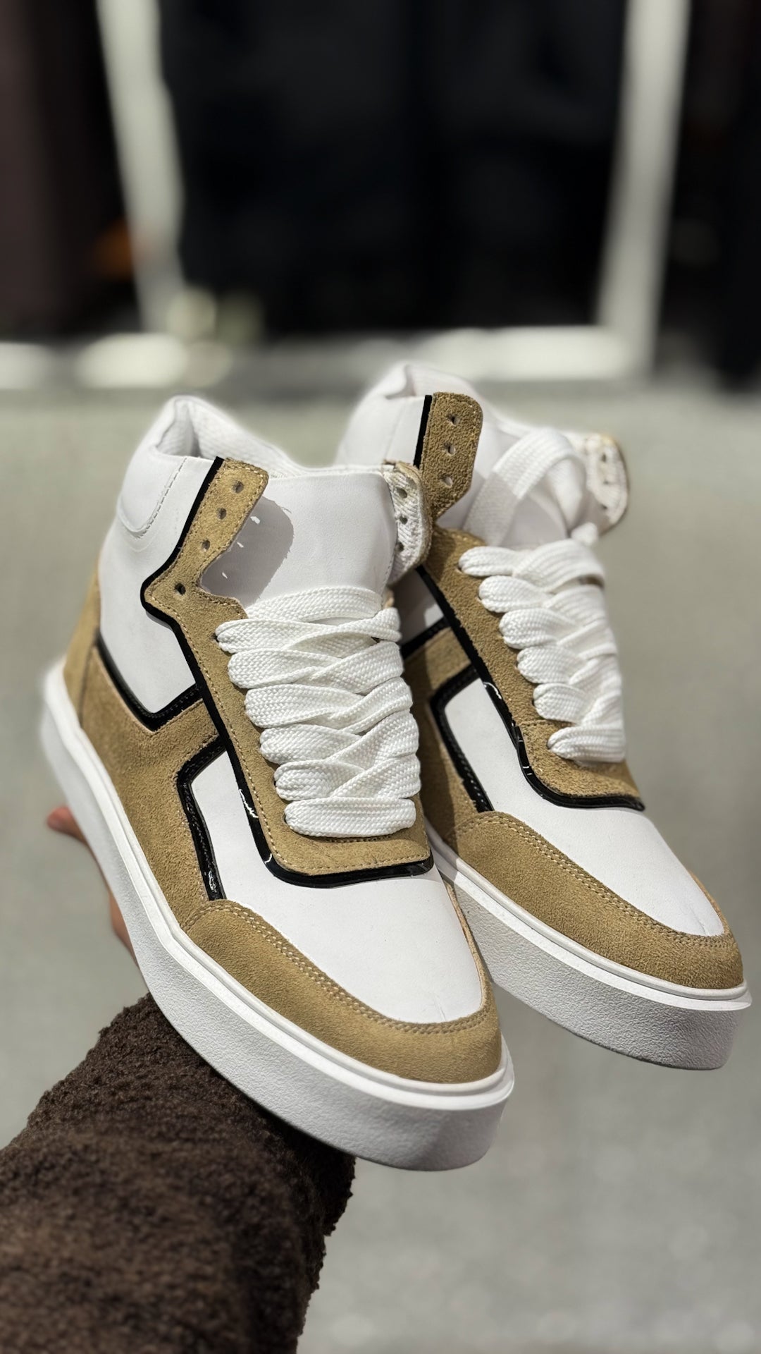 Basic Leather Half Sneaker/5442