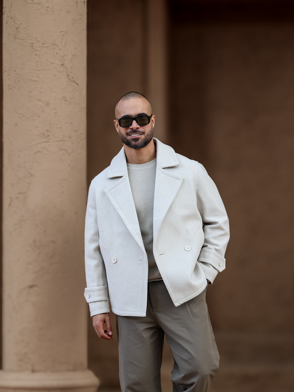 Basic Regular Fit Coat/3455