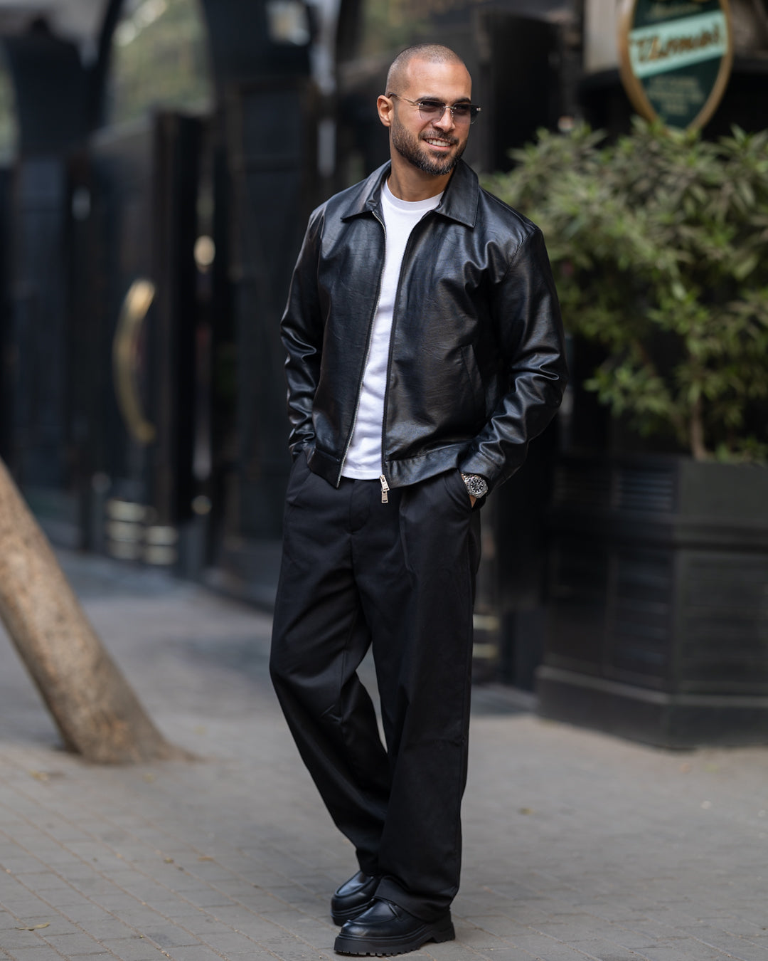 Leather Jacket Box Fit/3478