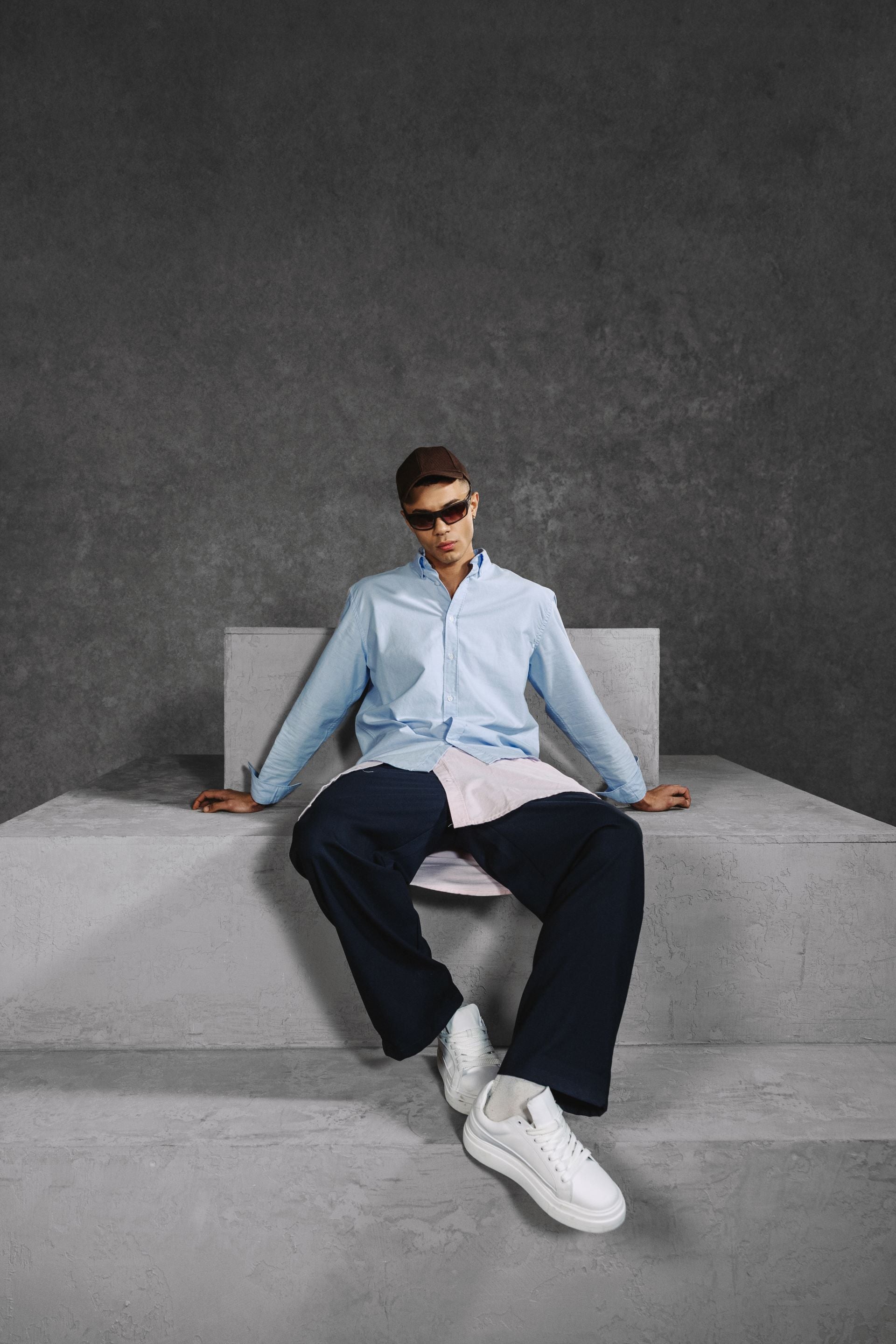 Basic oxford shirt Long sleeve/2330