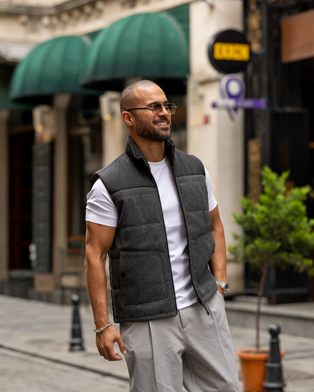 Basic Regular Fit Vest/3506