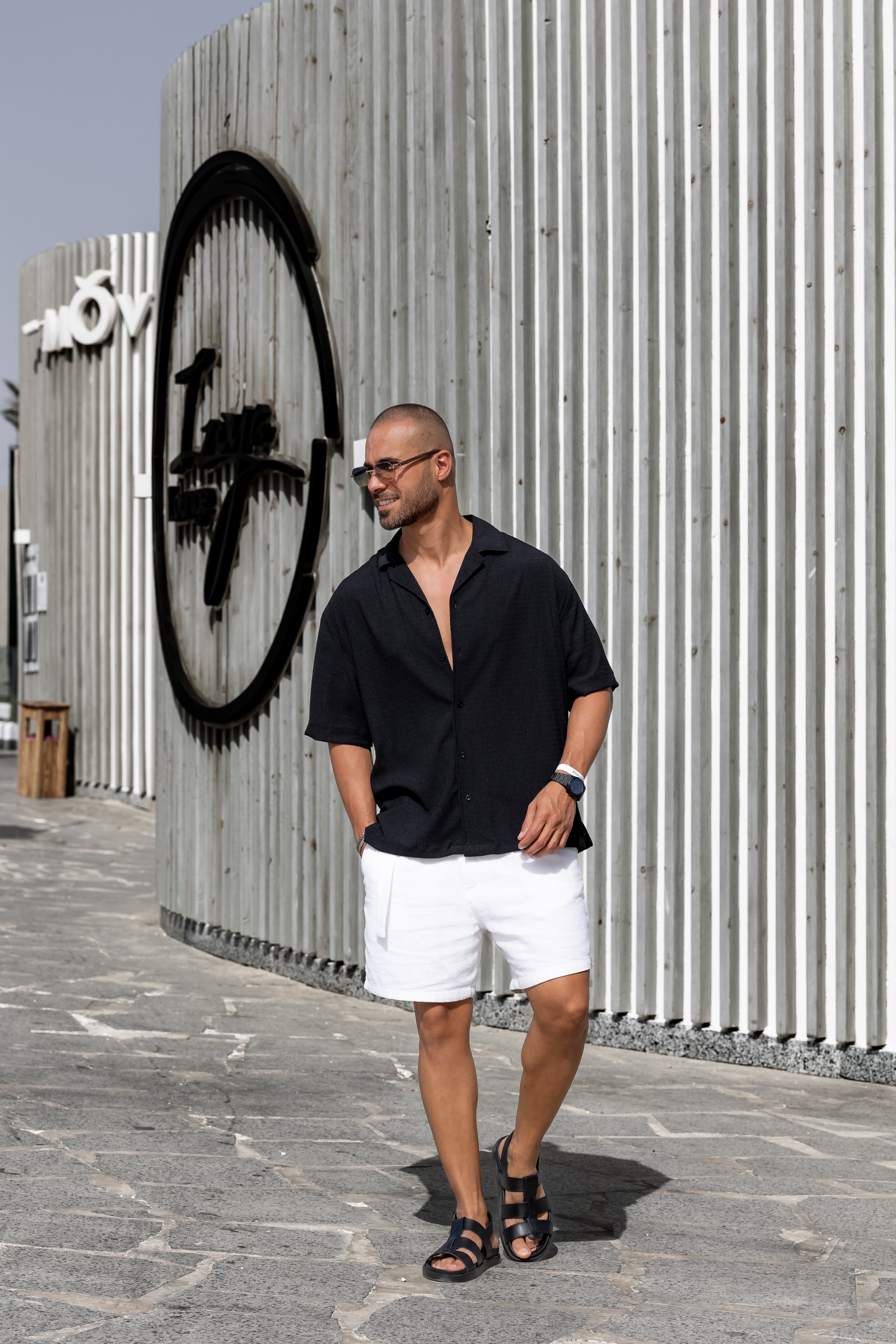 Oversized Basic Shirt Short Sleeves/2320