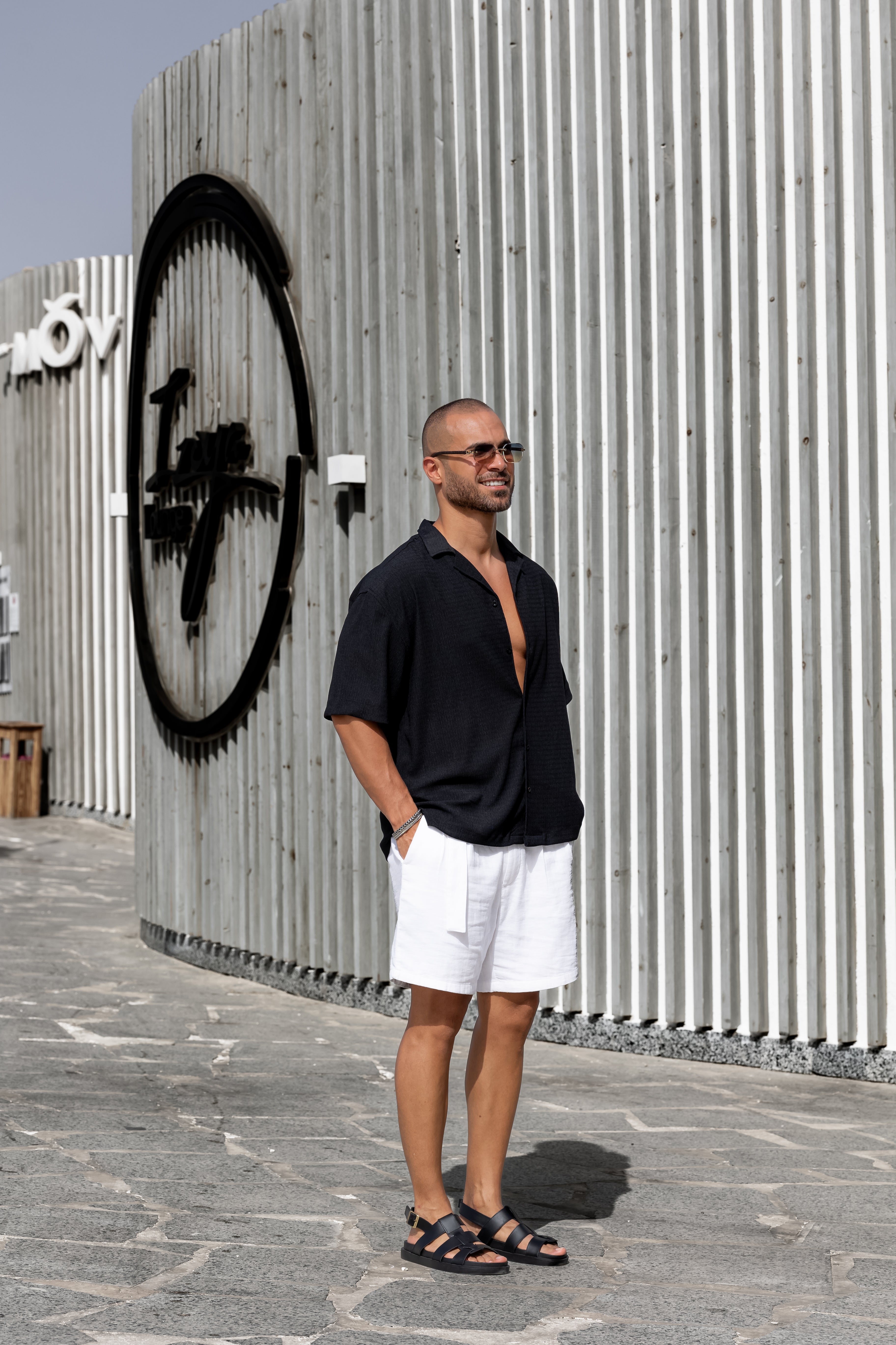 Oversized Basic Shirt Short Sleeves/2320