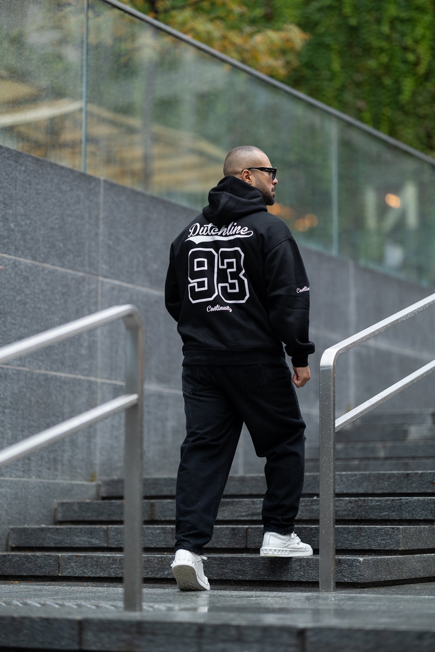 Oversize Hoodie With Printed/4521