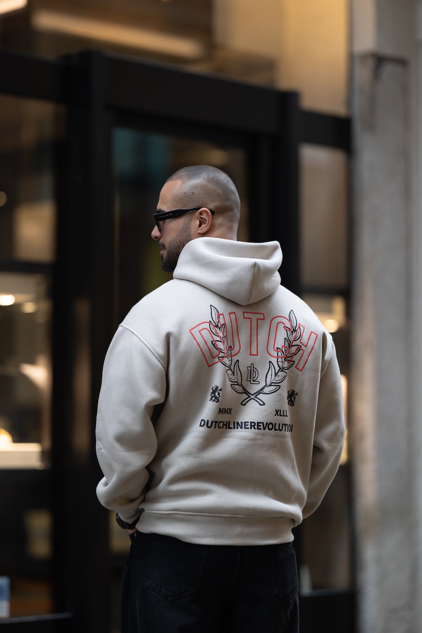 Oversize Hoodie With Printed/4519
