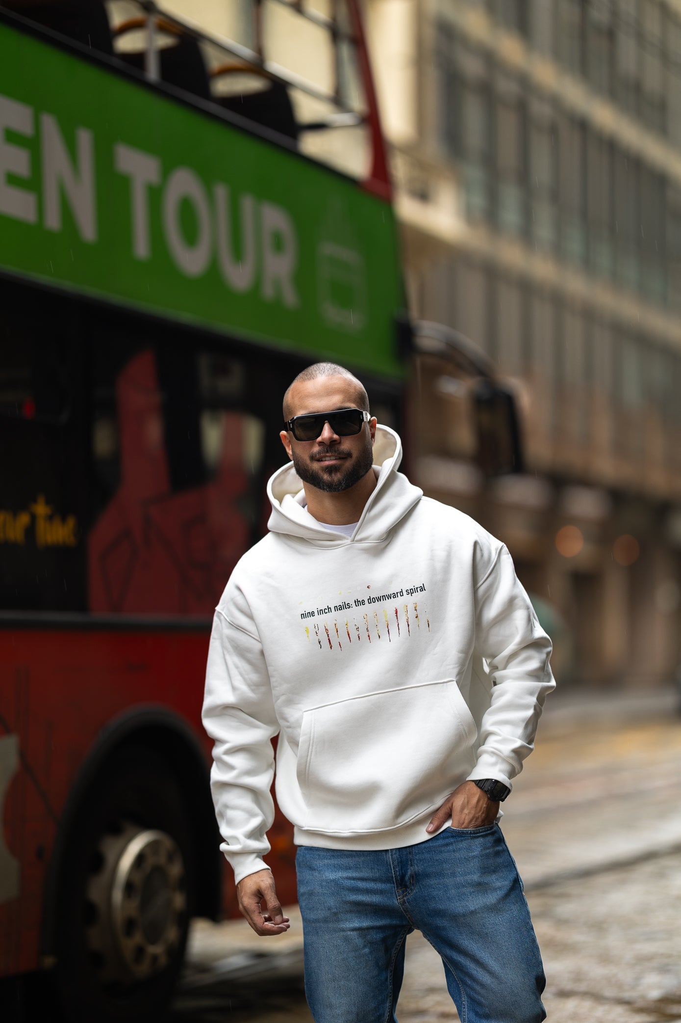 Graphic Luxe Oversize Hoodie/4506
