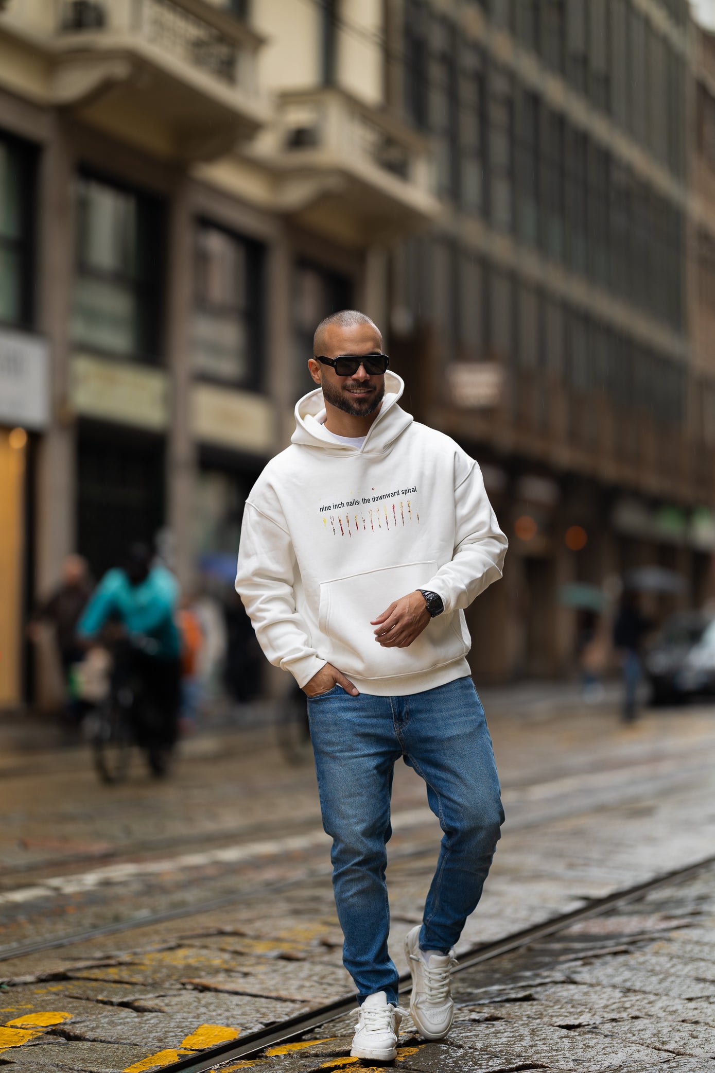 Graphic Luxe Oversize Hoodie/4506