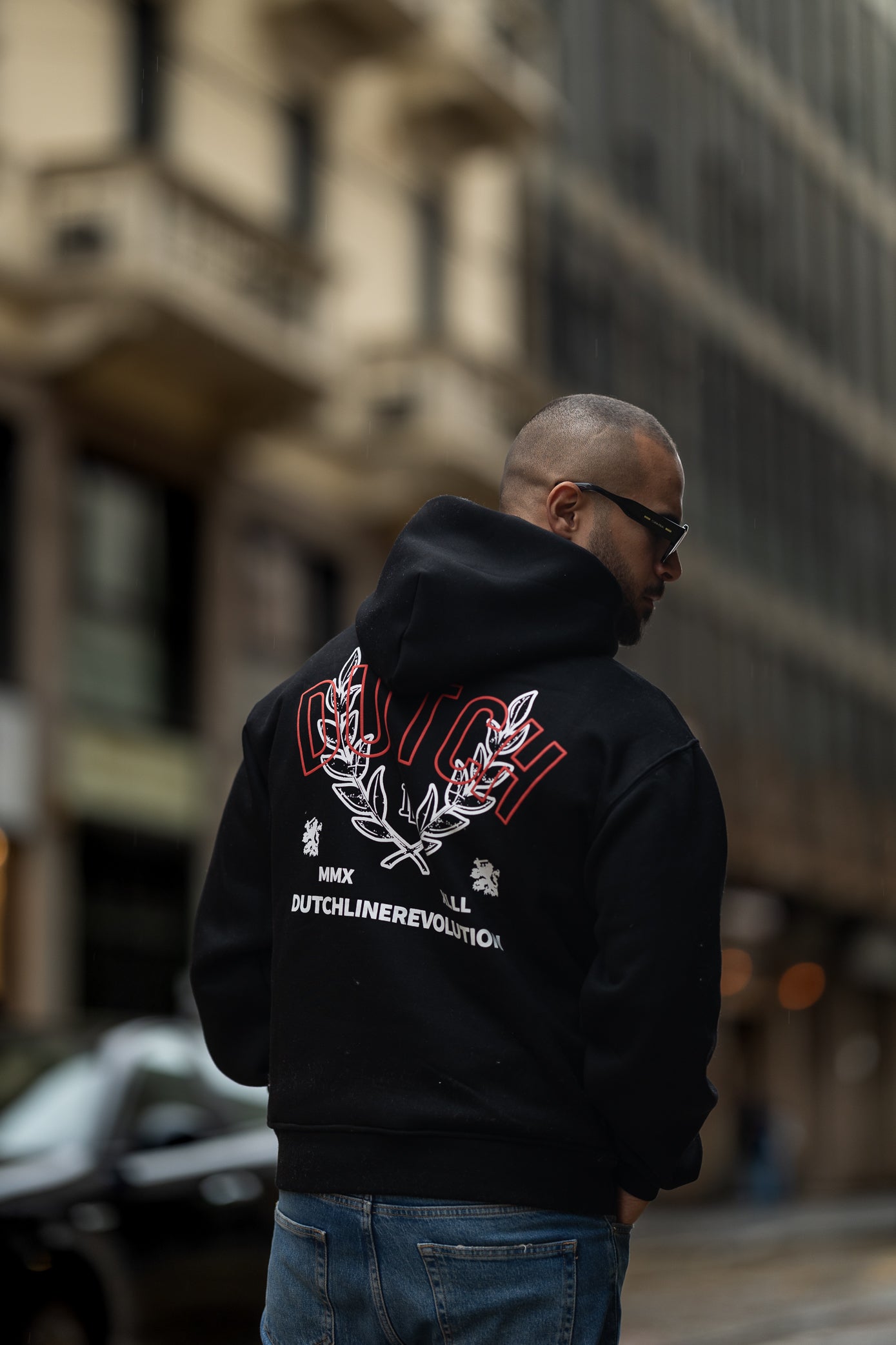 Oversize Hoodie With Printed/4519
