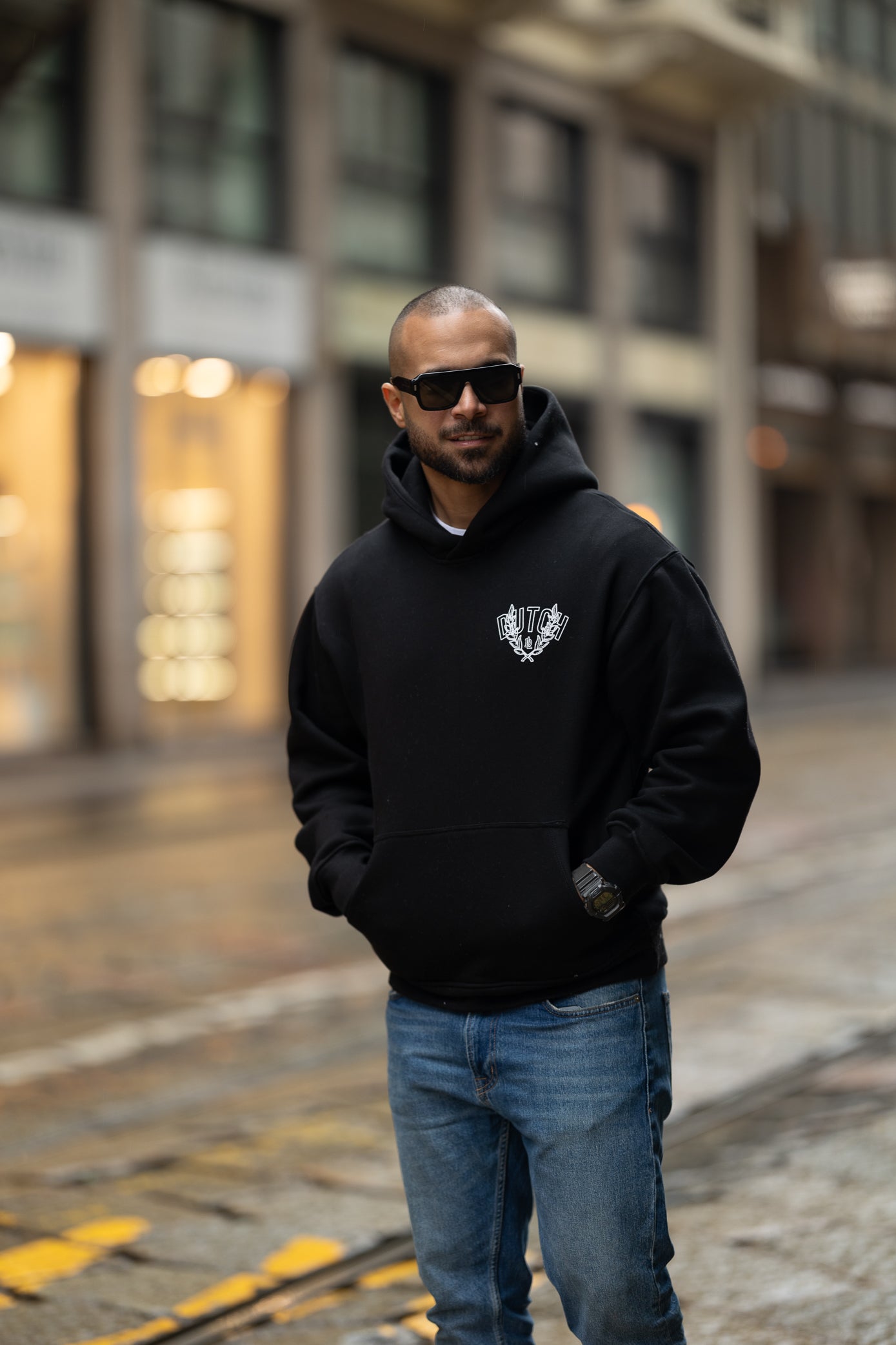 Oversize Hoodie With Printed/4519