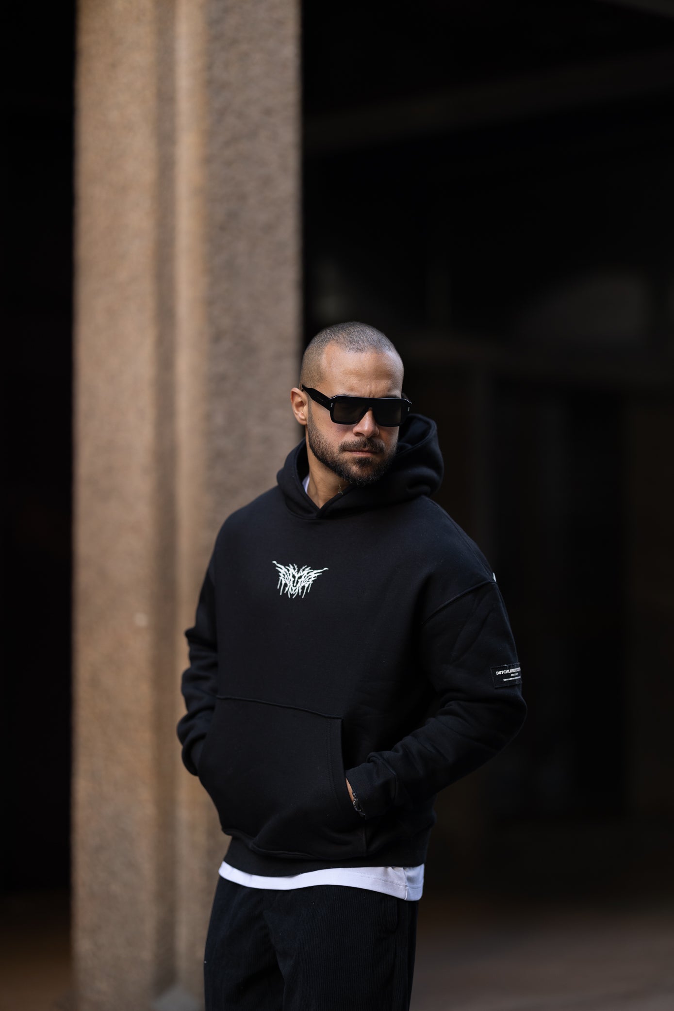 Printed Oversize Hoodie/4511