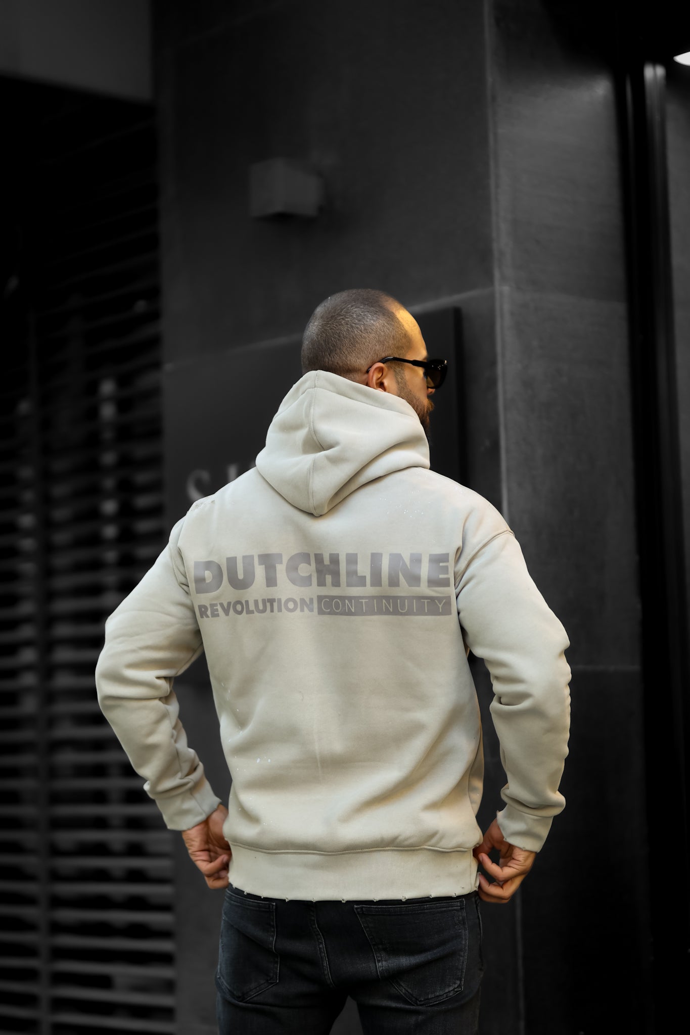 Printed Oversize Hoodie/4324