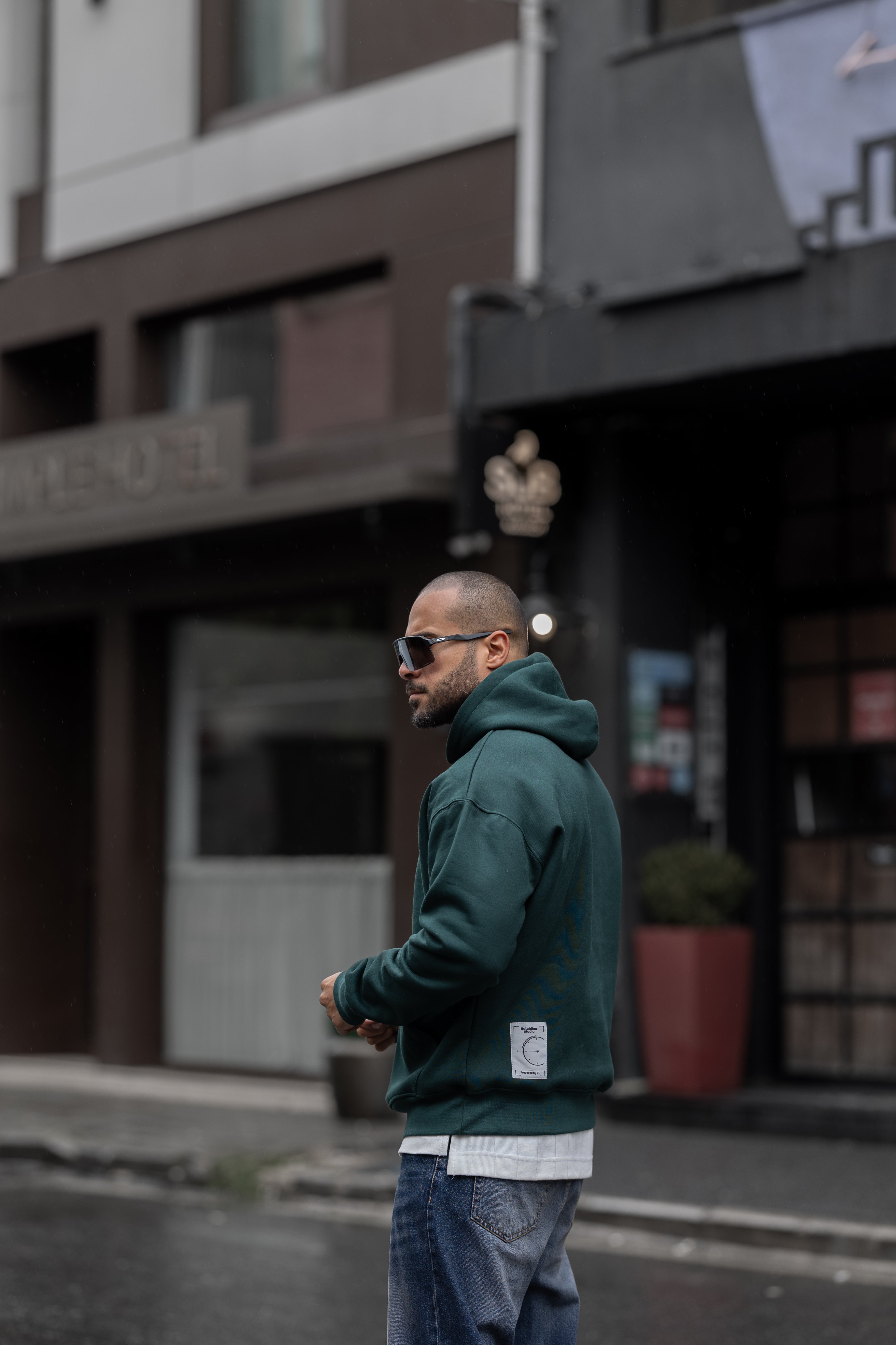 Basic Relaxed Fit Hoodie/4552