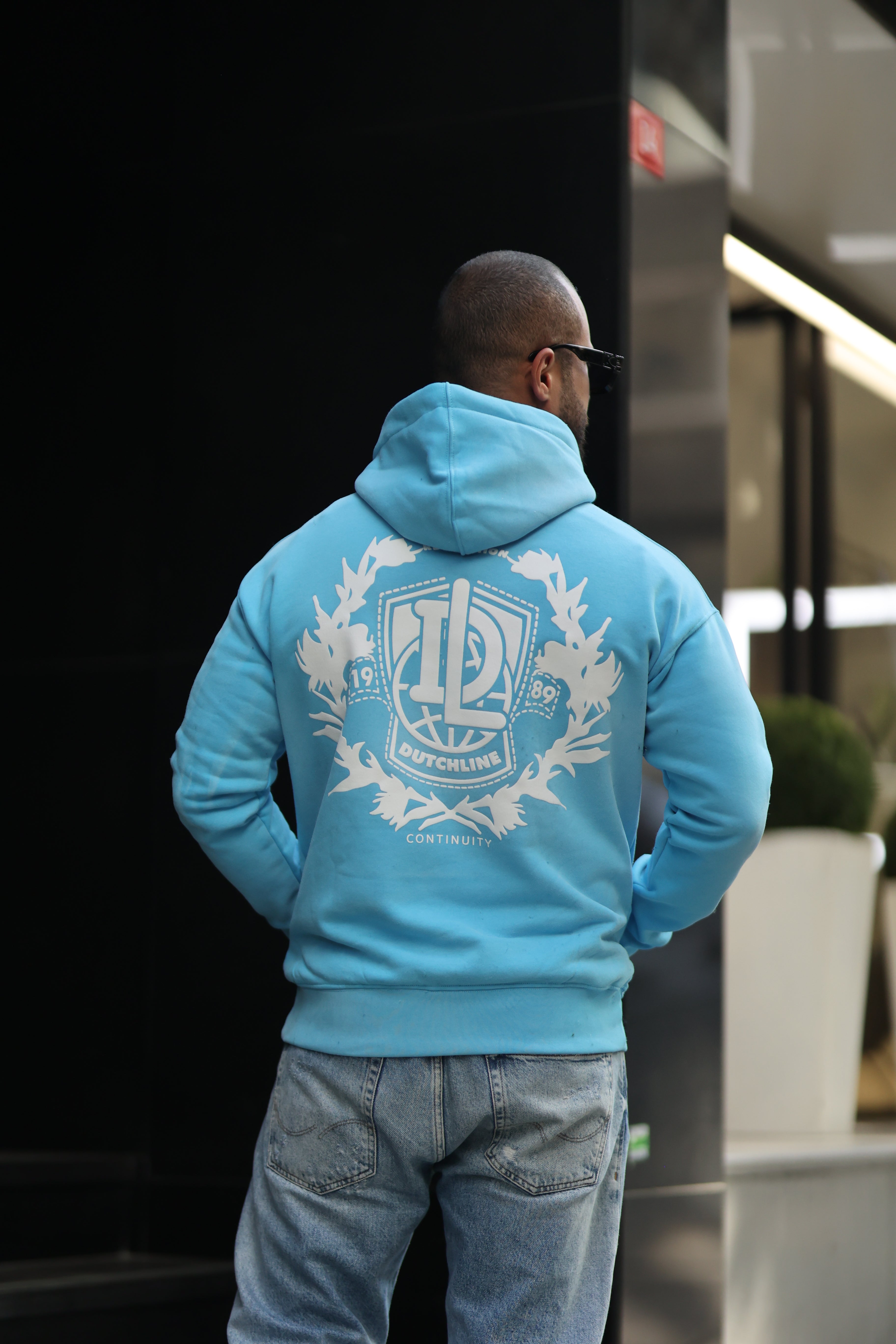 Printed Oversize Hoodie/4323