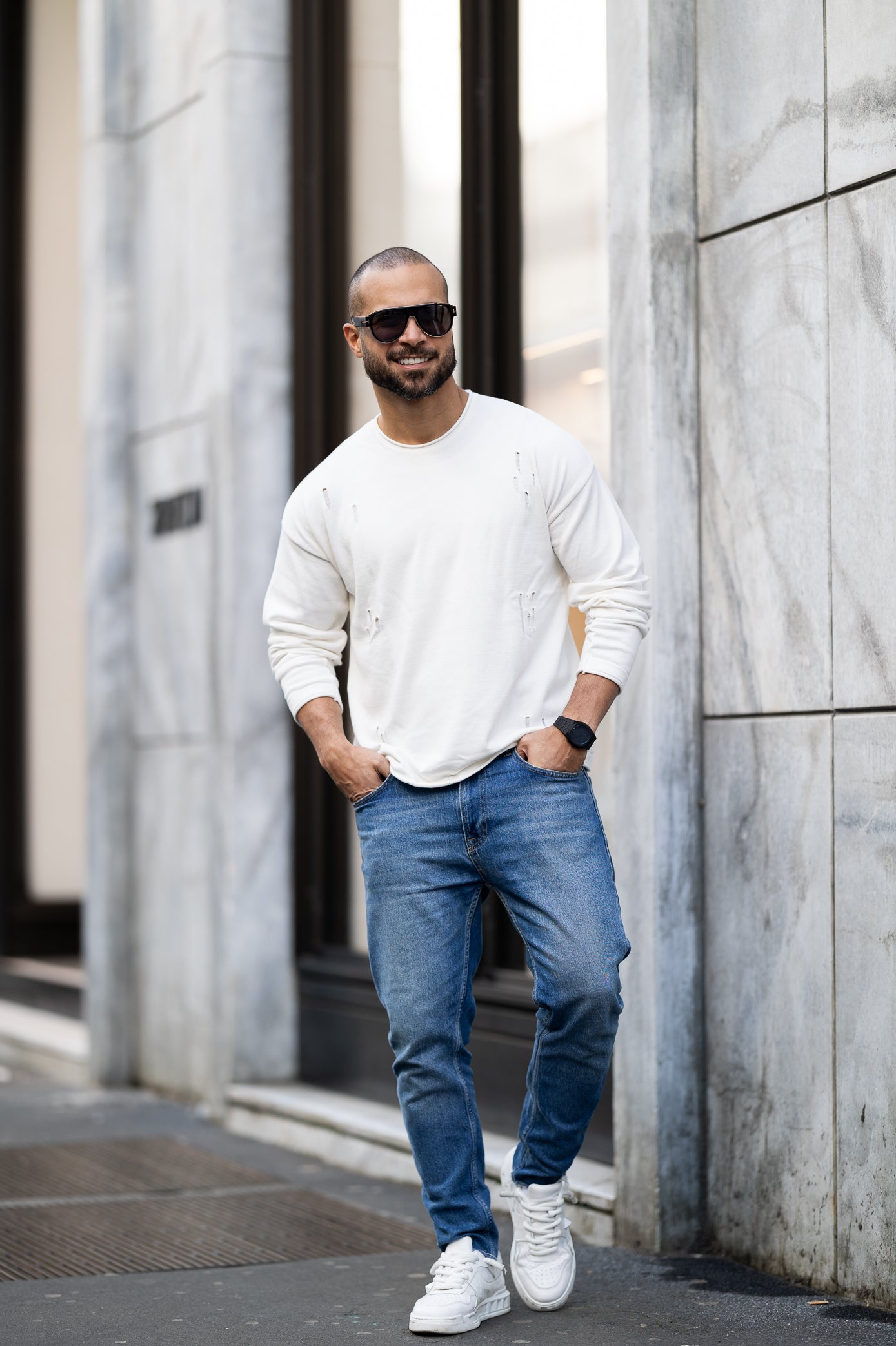 Regular Fit Cutting Knitwear/4402