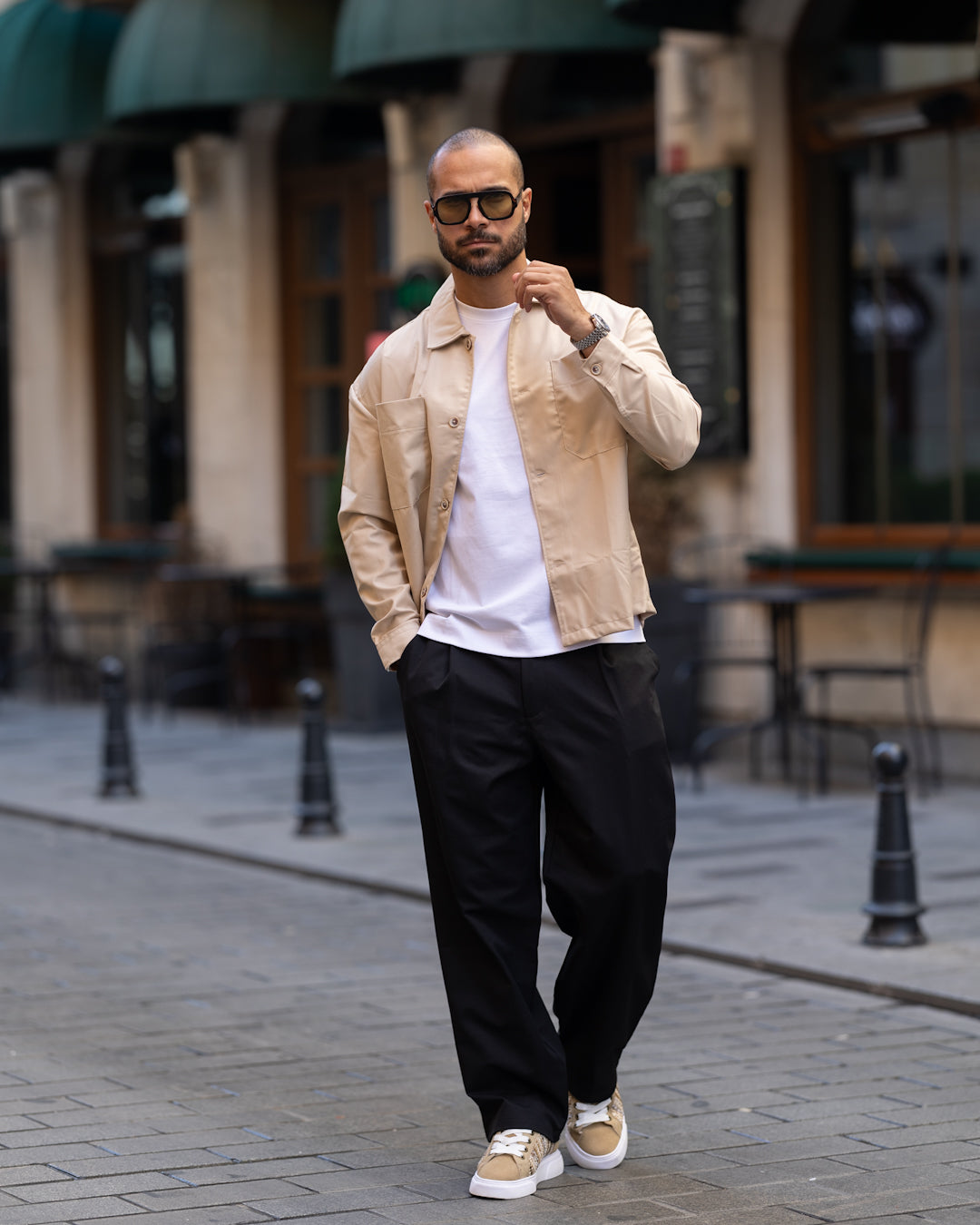 Oversized Basic Shirt Long Sleeves/2315