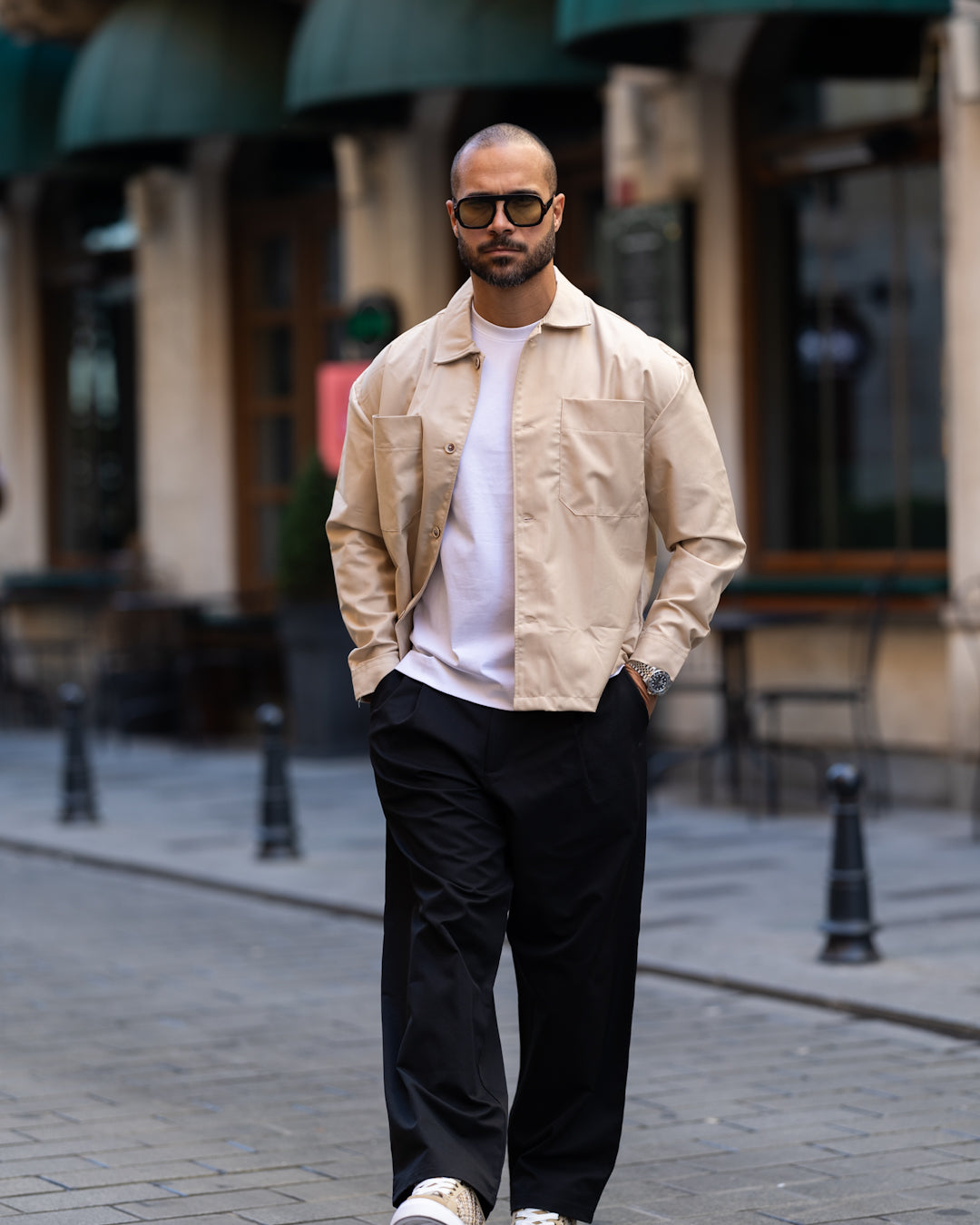 Oversized Basic Shirt Long Sleeves/2315