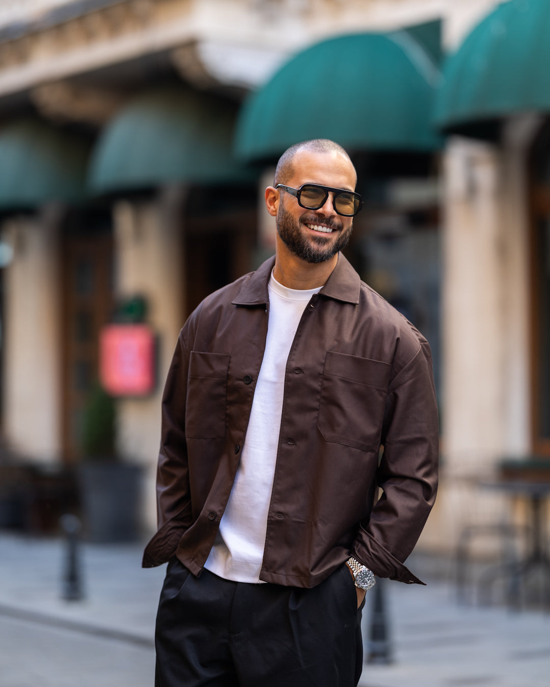 Oversized Basic Shirt Long Sleeves/2315