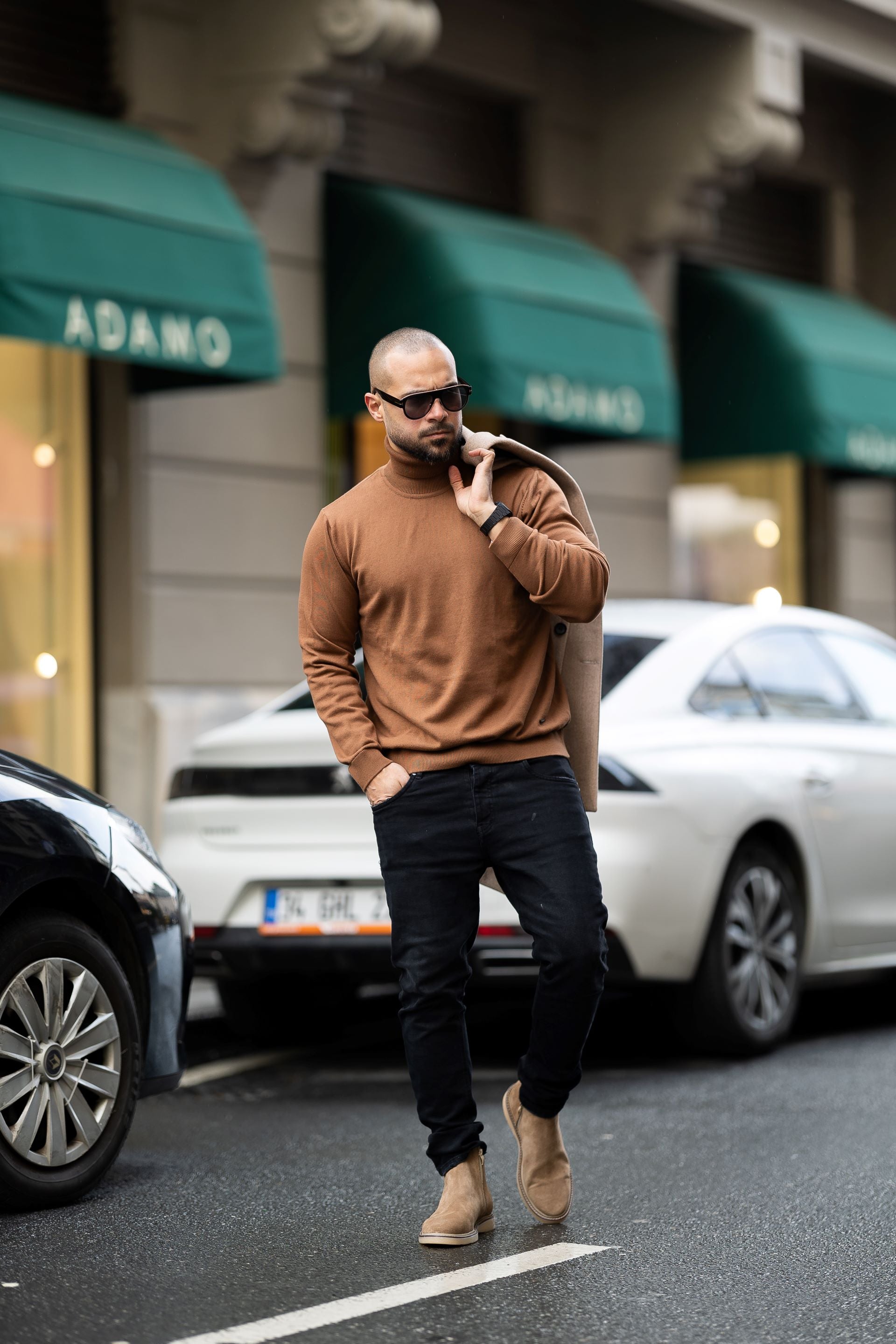 Regular Fit High Neck/4403