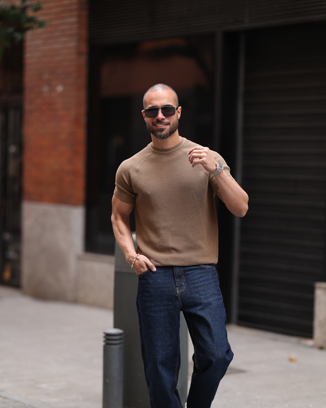 Basic Regular Fit Knitwear shirt/5011