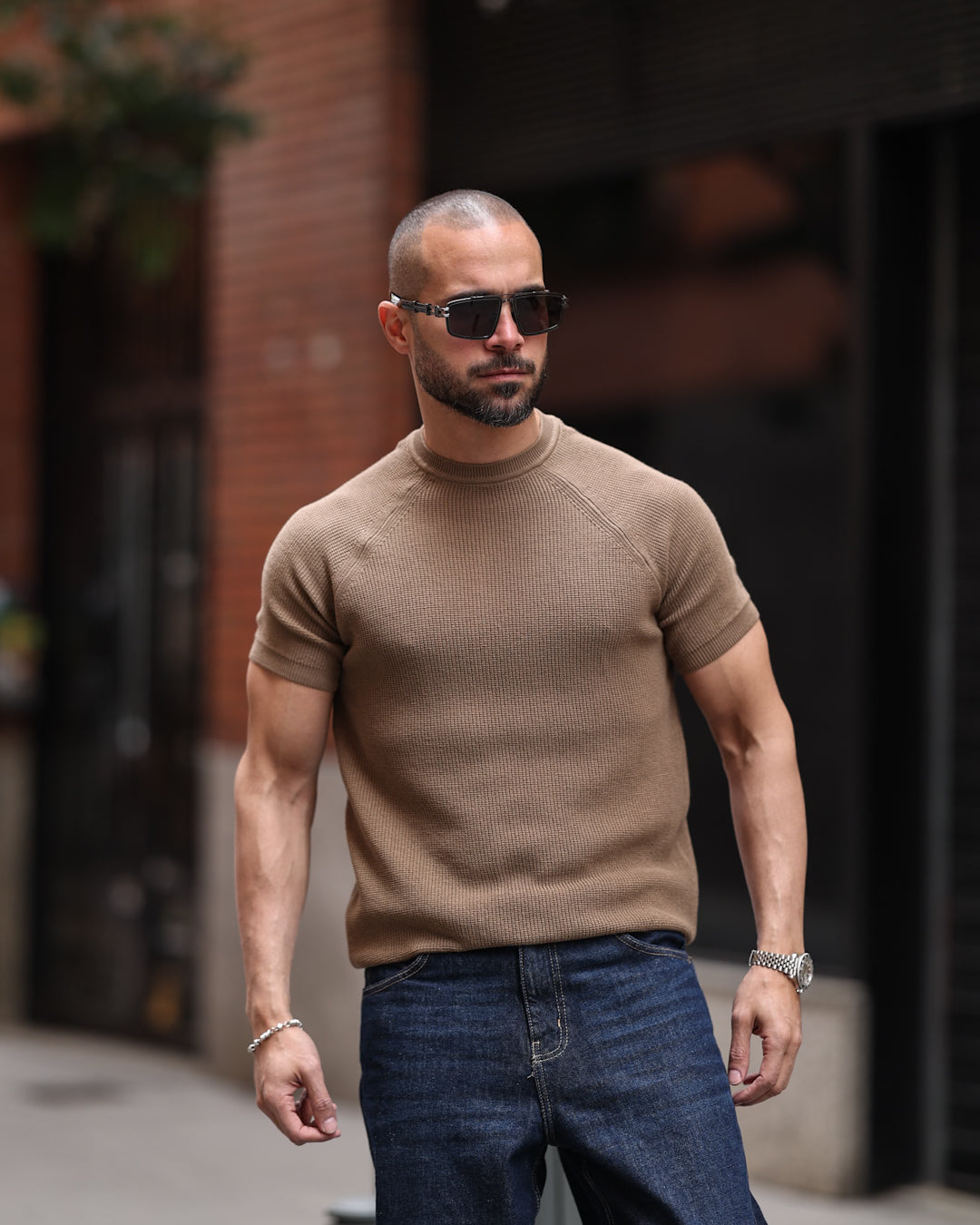 Basic Regular Fit Knitwear shirt/5011