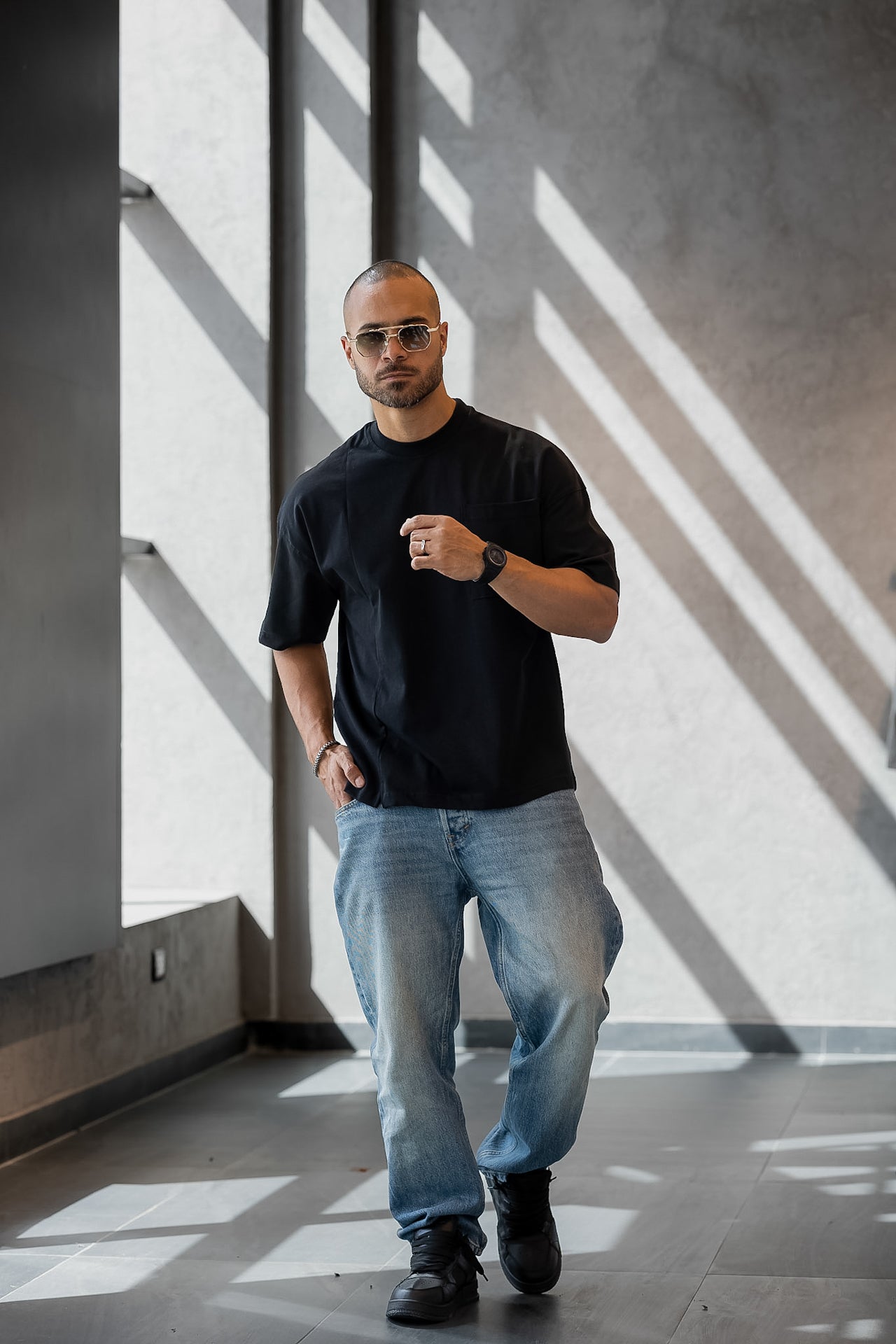 Basic Relaxed Fit With Pocket/3330