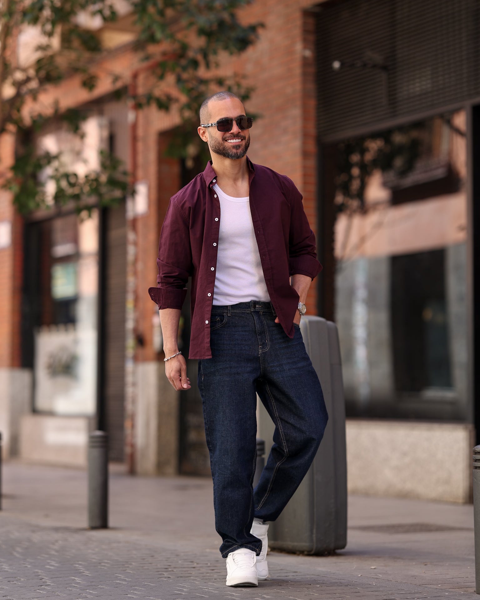 Basic oxford shirt Long sleeve/2330