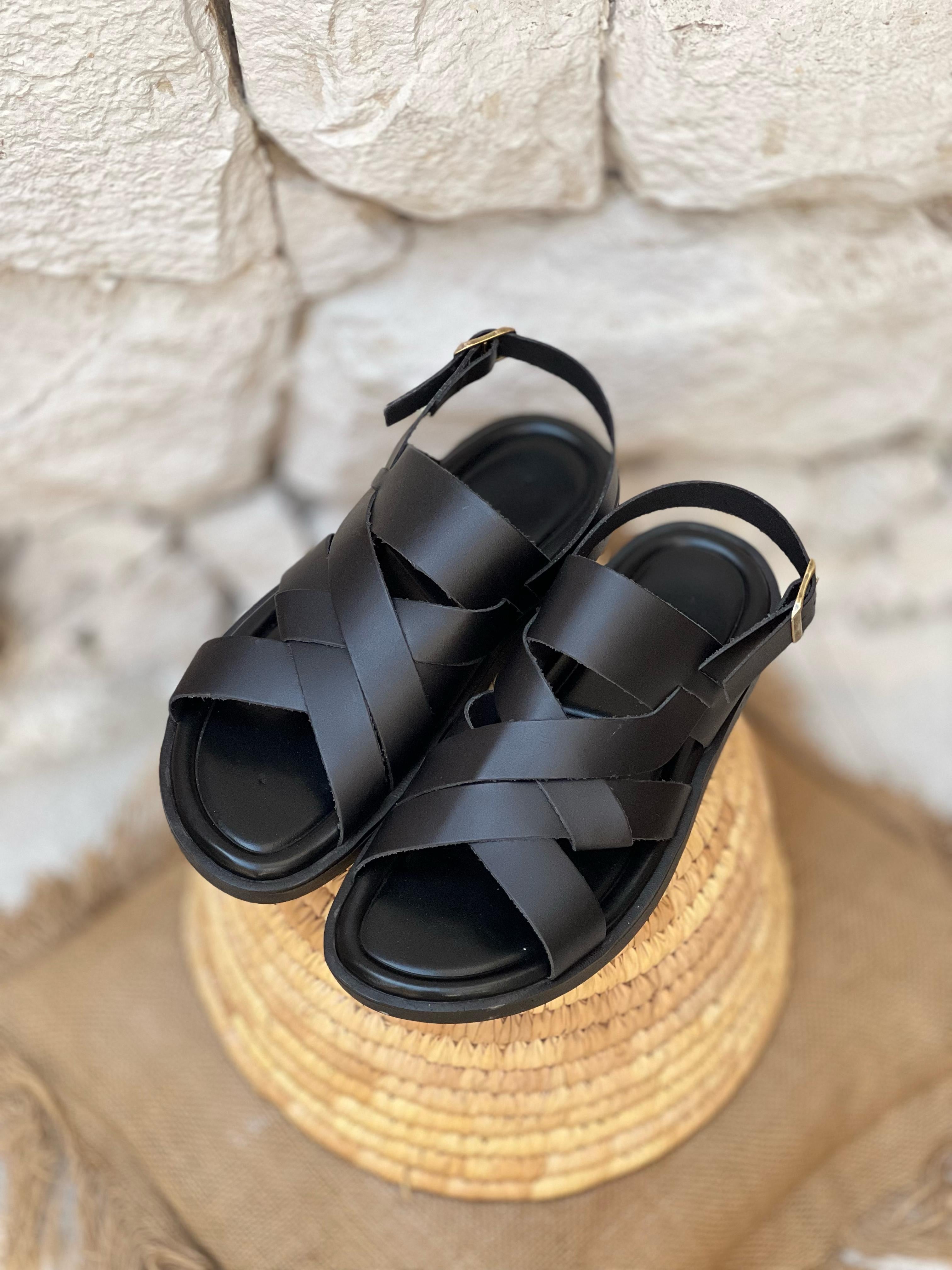 Basic Leather Sandal/5601