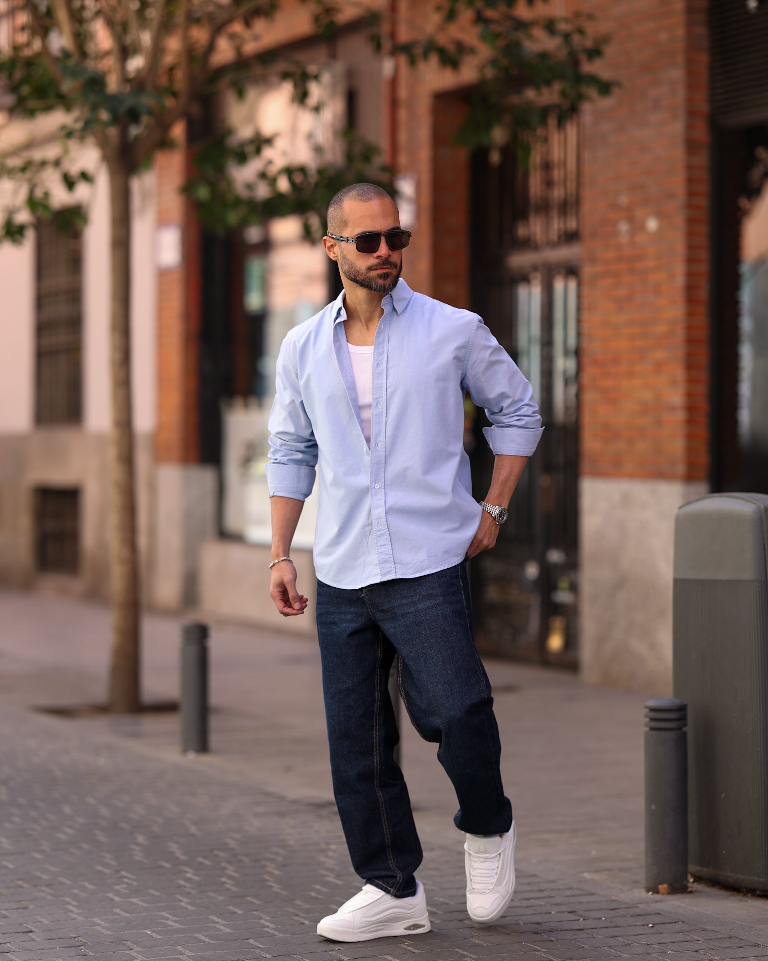 Basic oxford shirt Long sleeve/2330