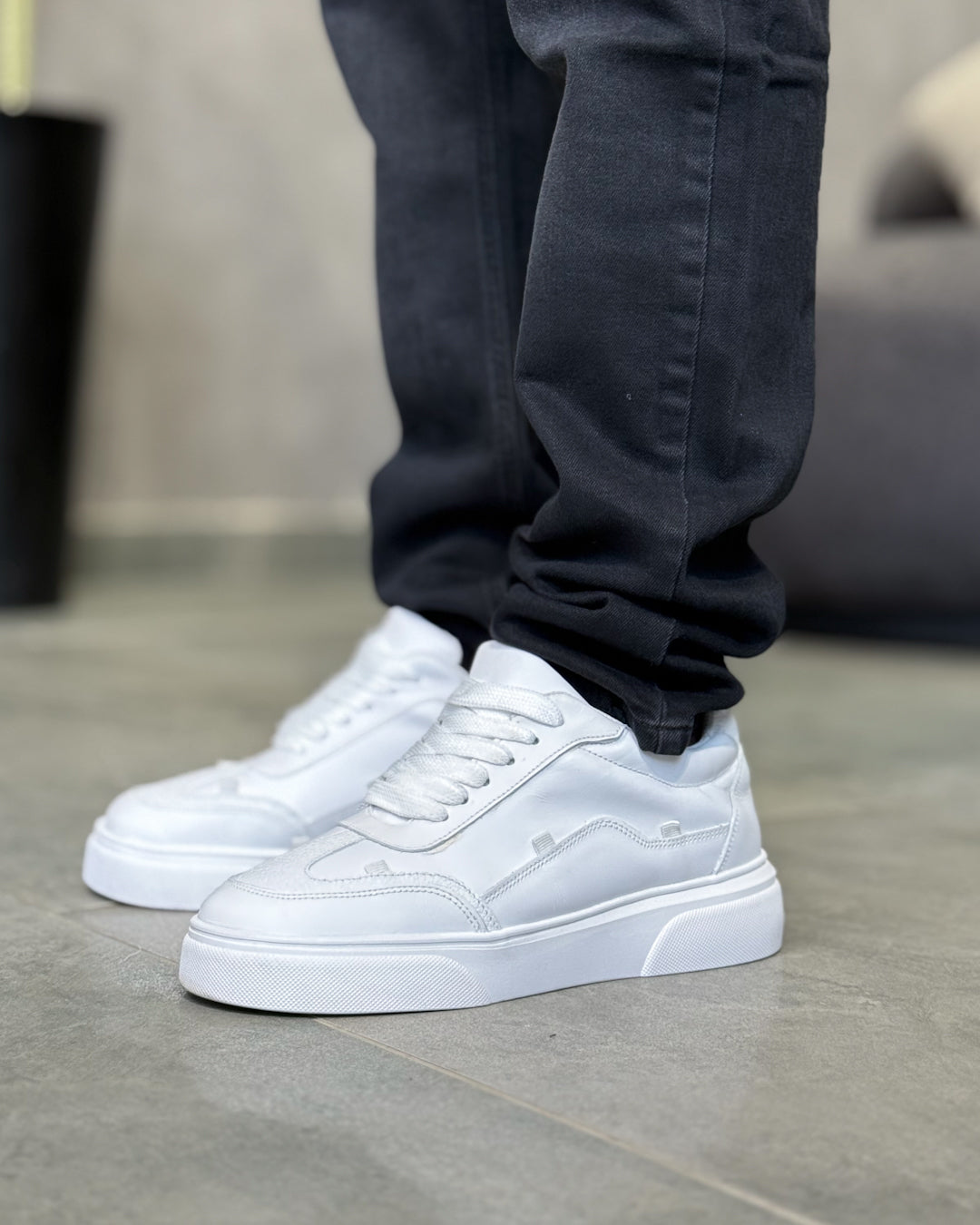 Genuine leather Flat shoes/5440