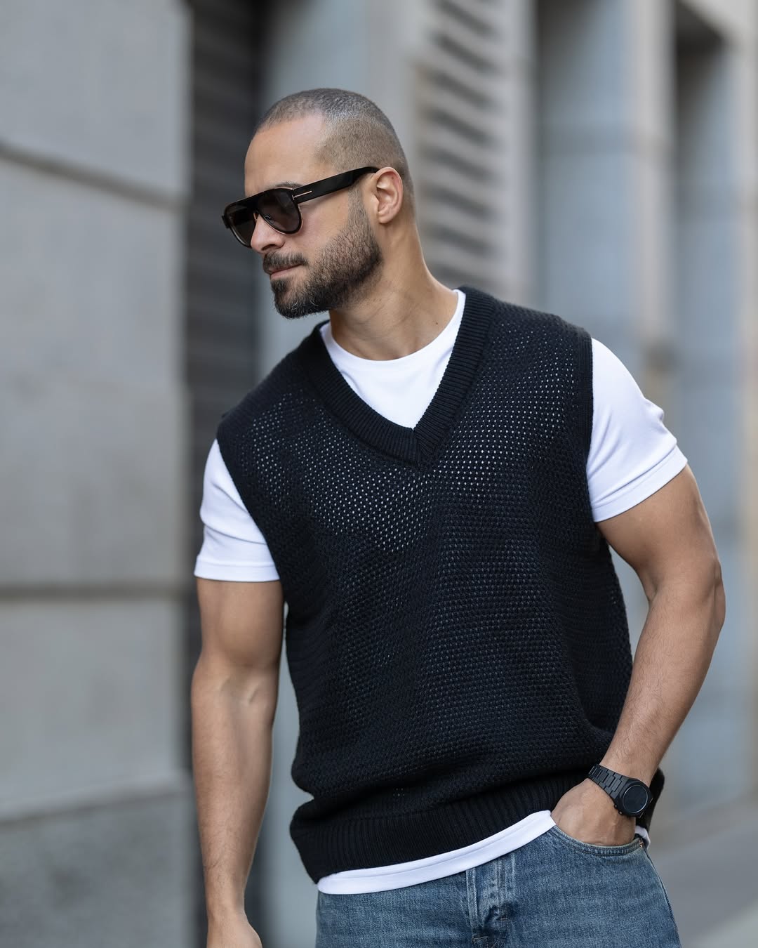 Wool vest/4406