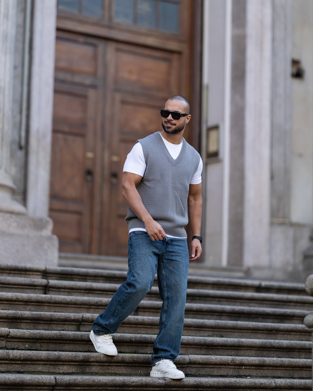 Wool vest/4406
