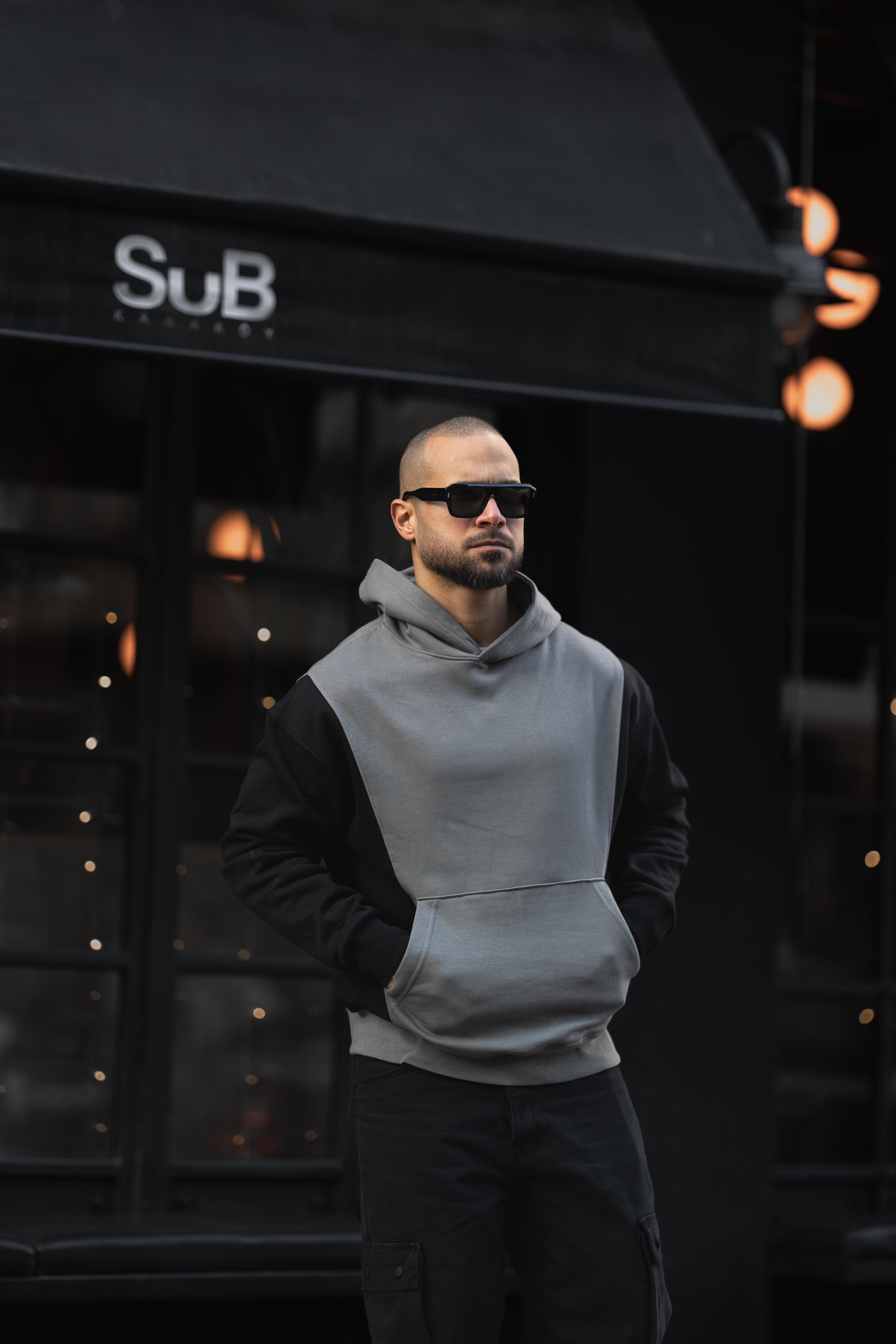 Relaxed Fit Hoodie Mixed Color/4525
