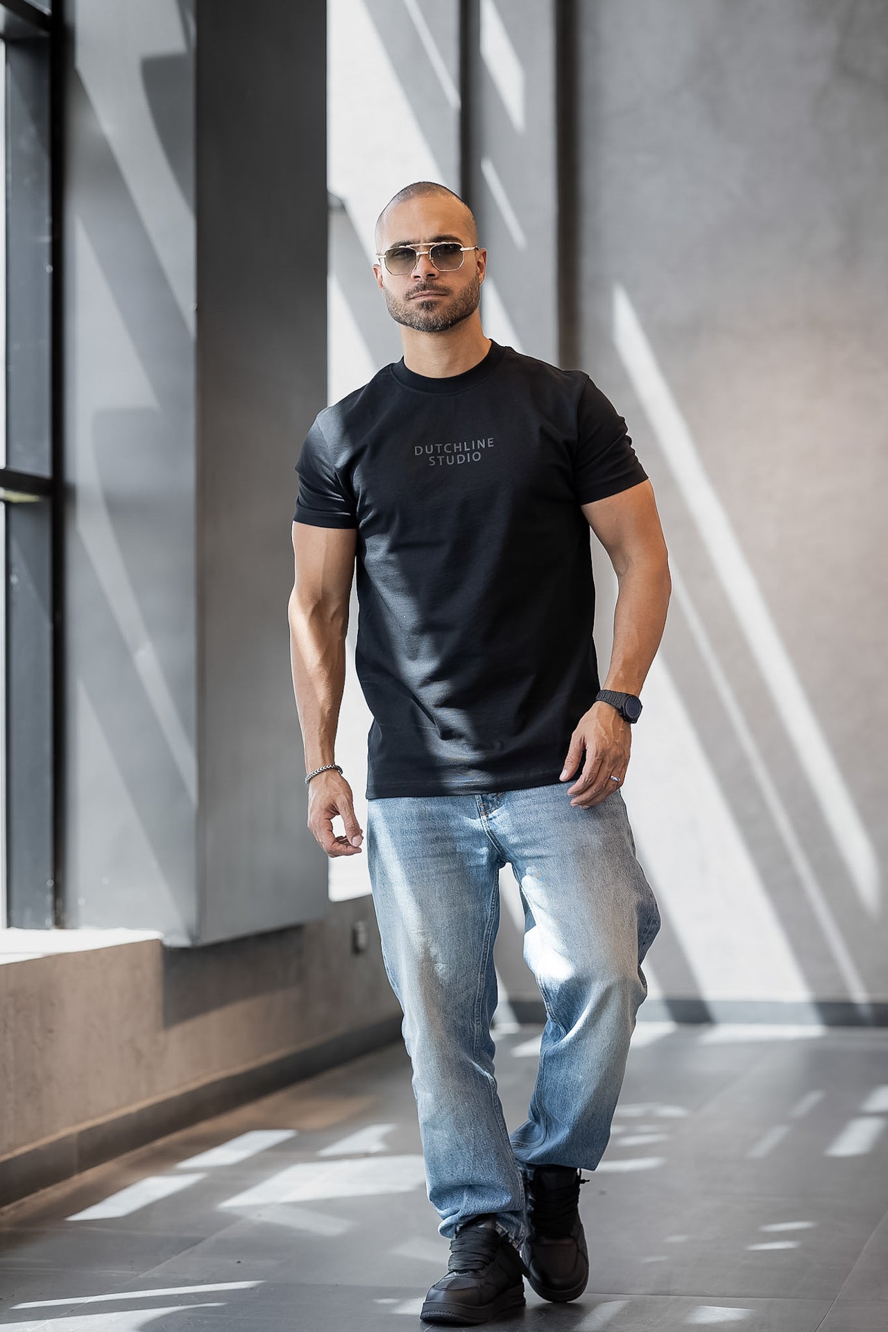 Printed Regular Fit T-shirt/3305