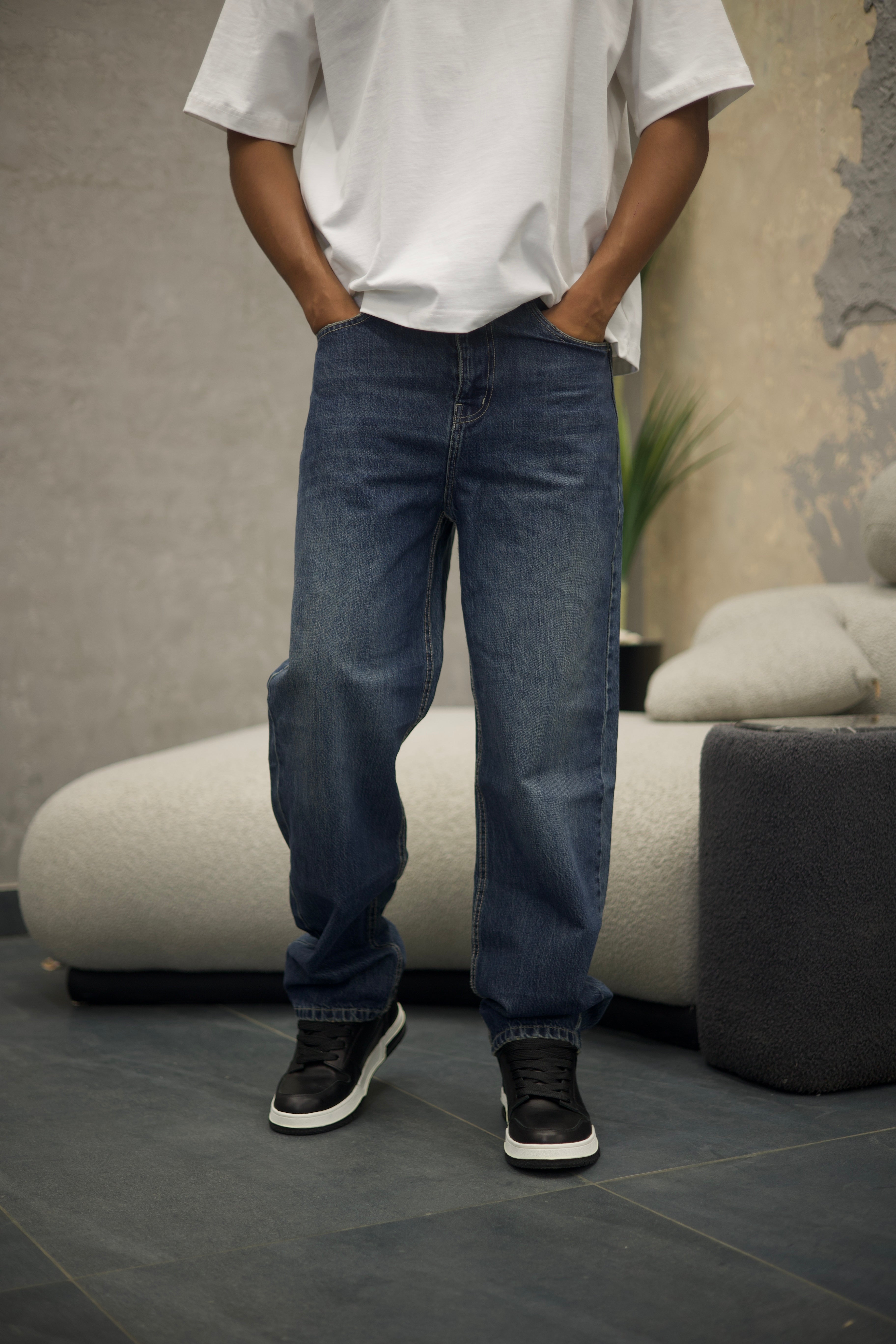 Basic Baggy Fit Denim/9005