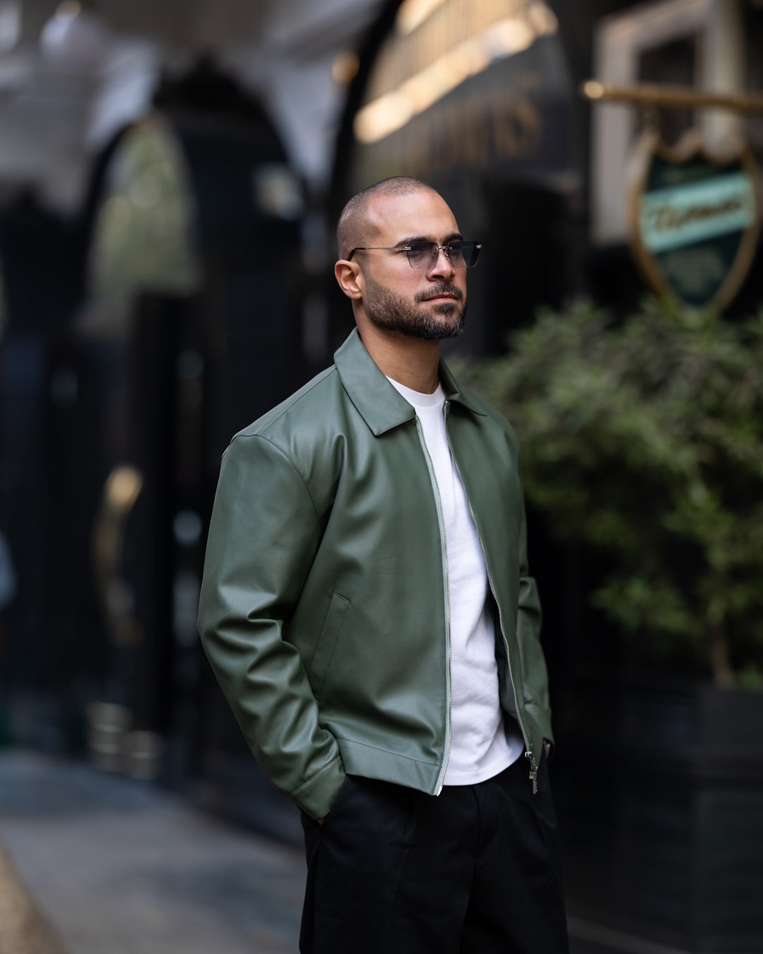 Leather Jacket Box Fit/3478