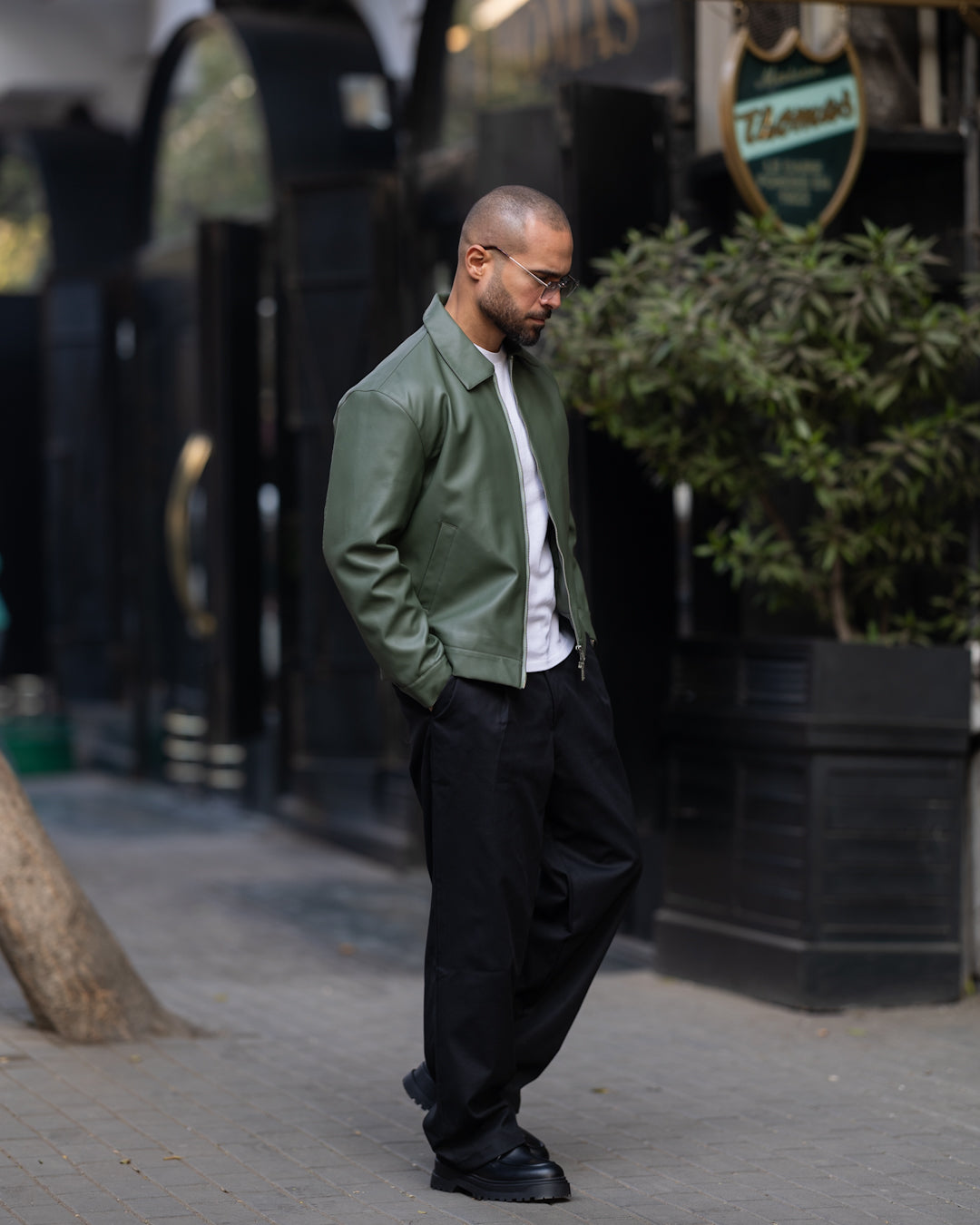 Leather Jacket Box Fit/3478