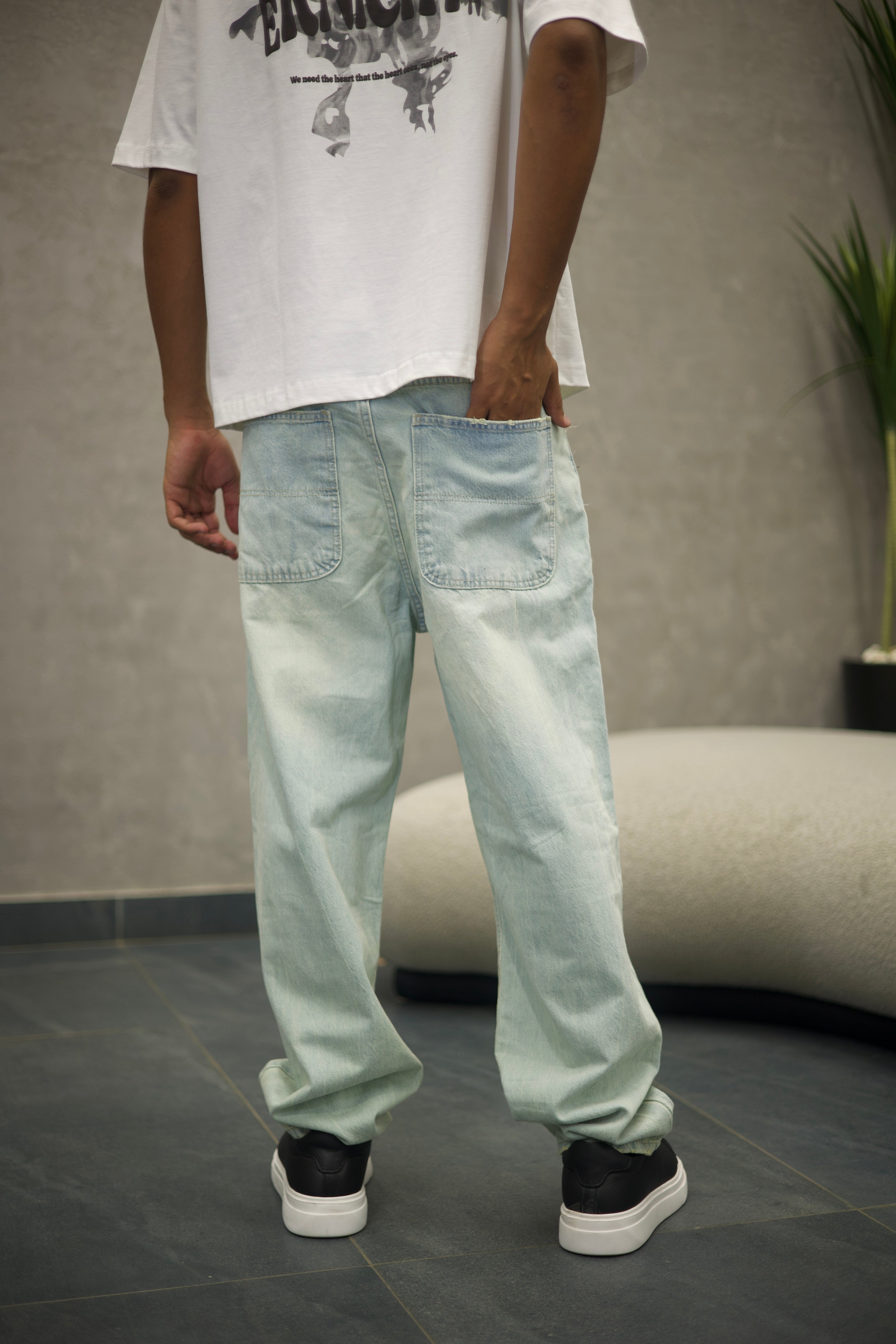 Basic Baggy Fit Denim/9005