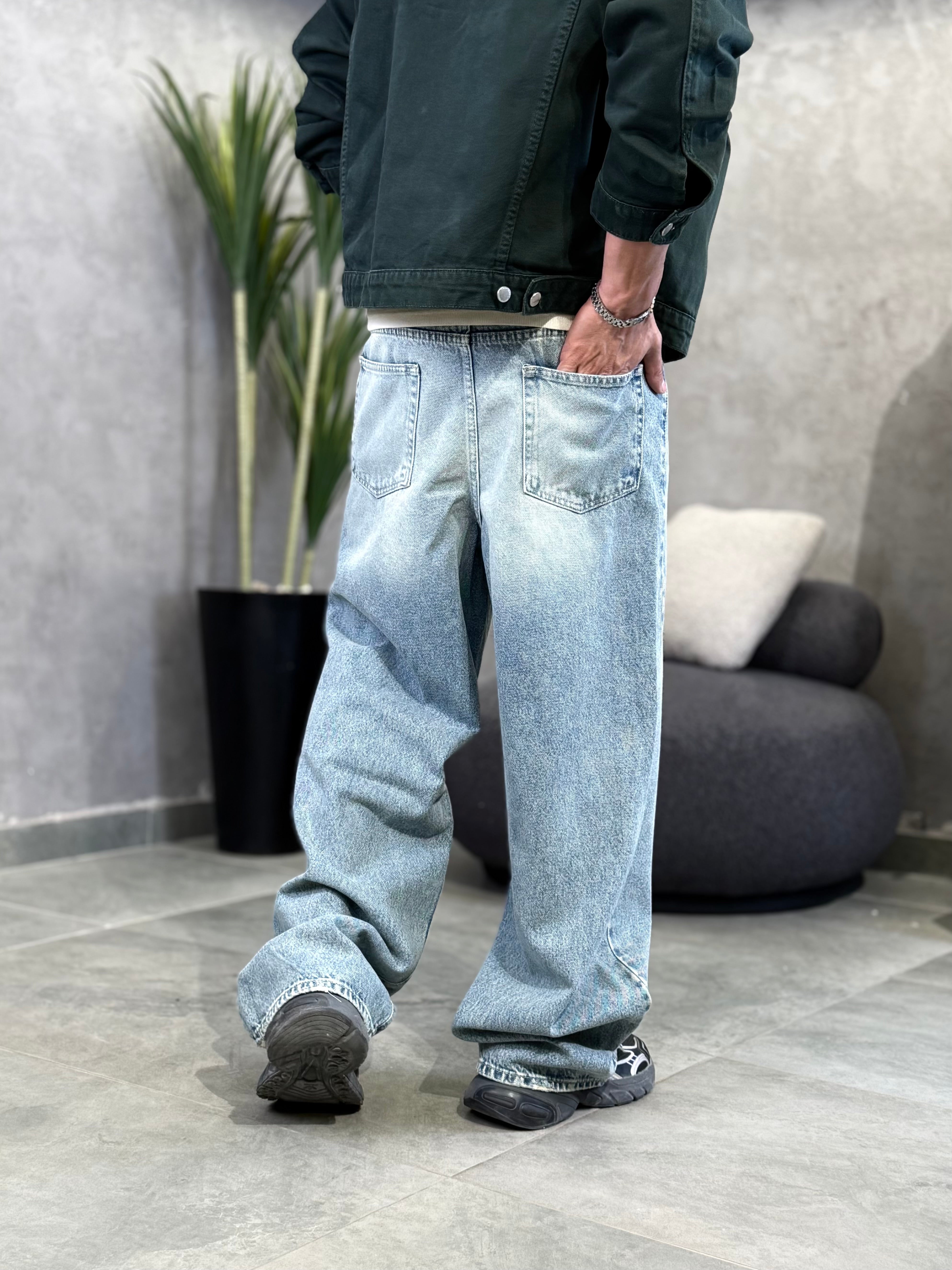 Basic Baggy Fit Denim/9017