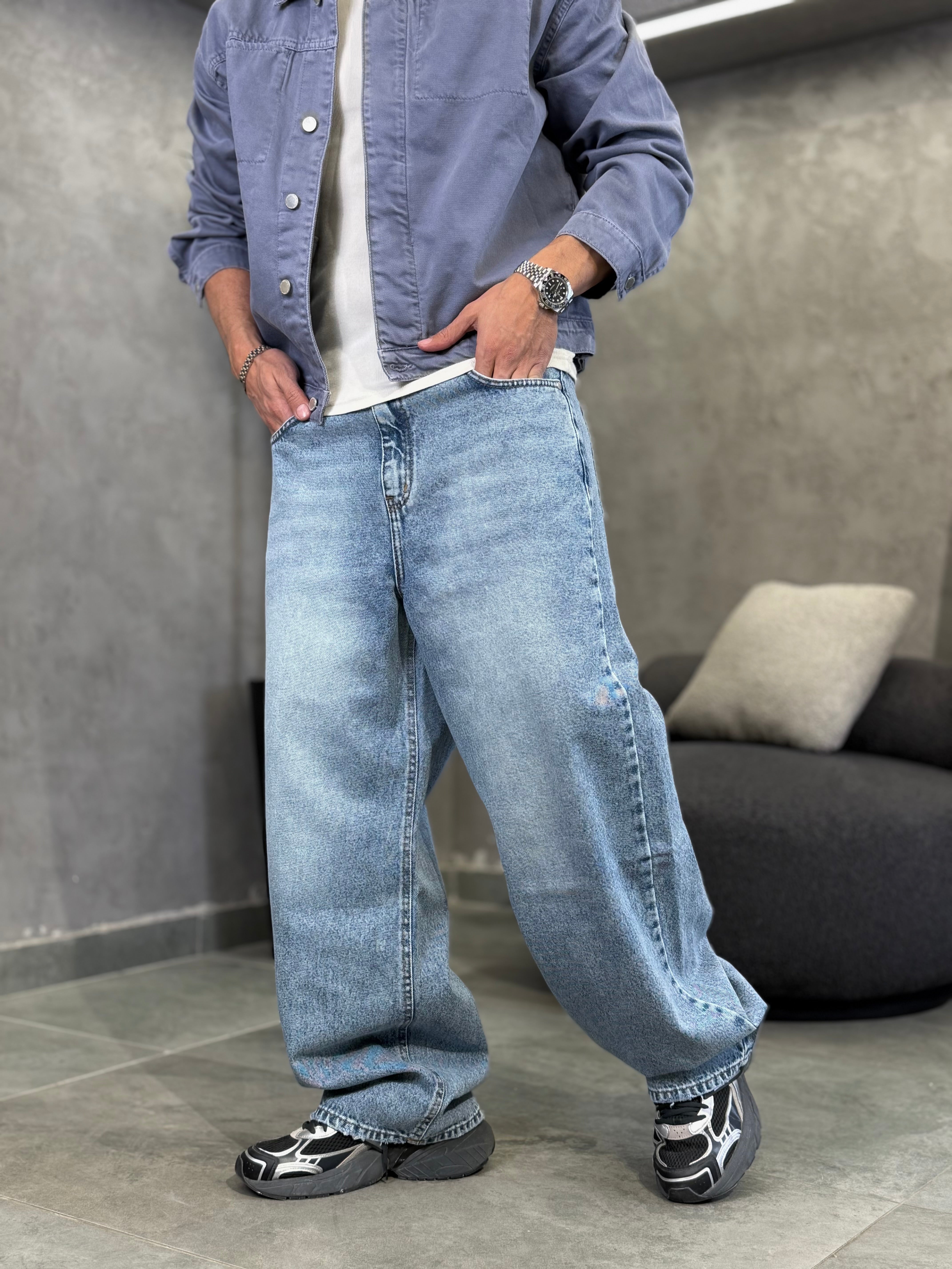 Basic Baggy Fit Denim/9017