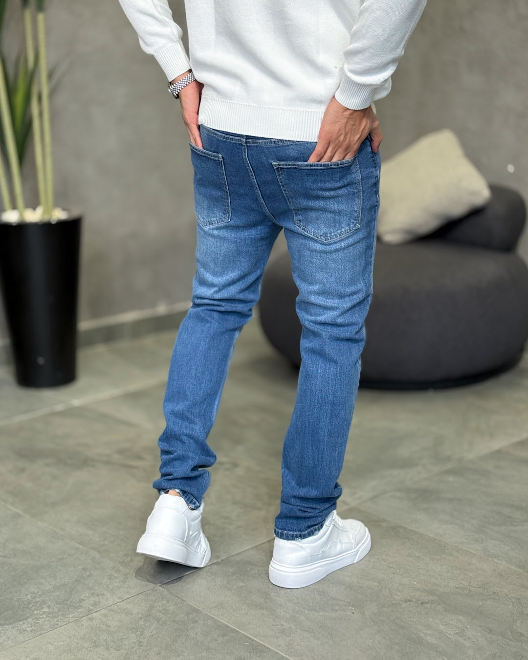 Basic Slim Fit Jeans/9012