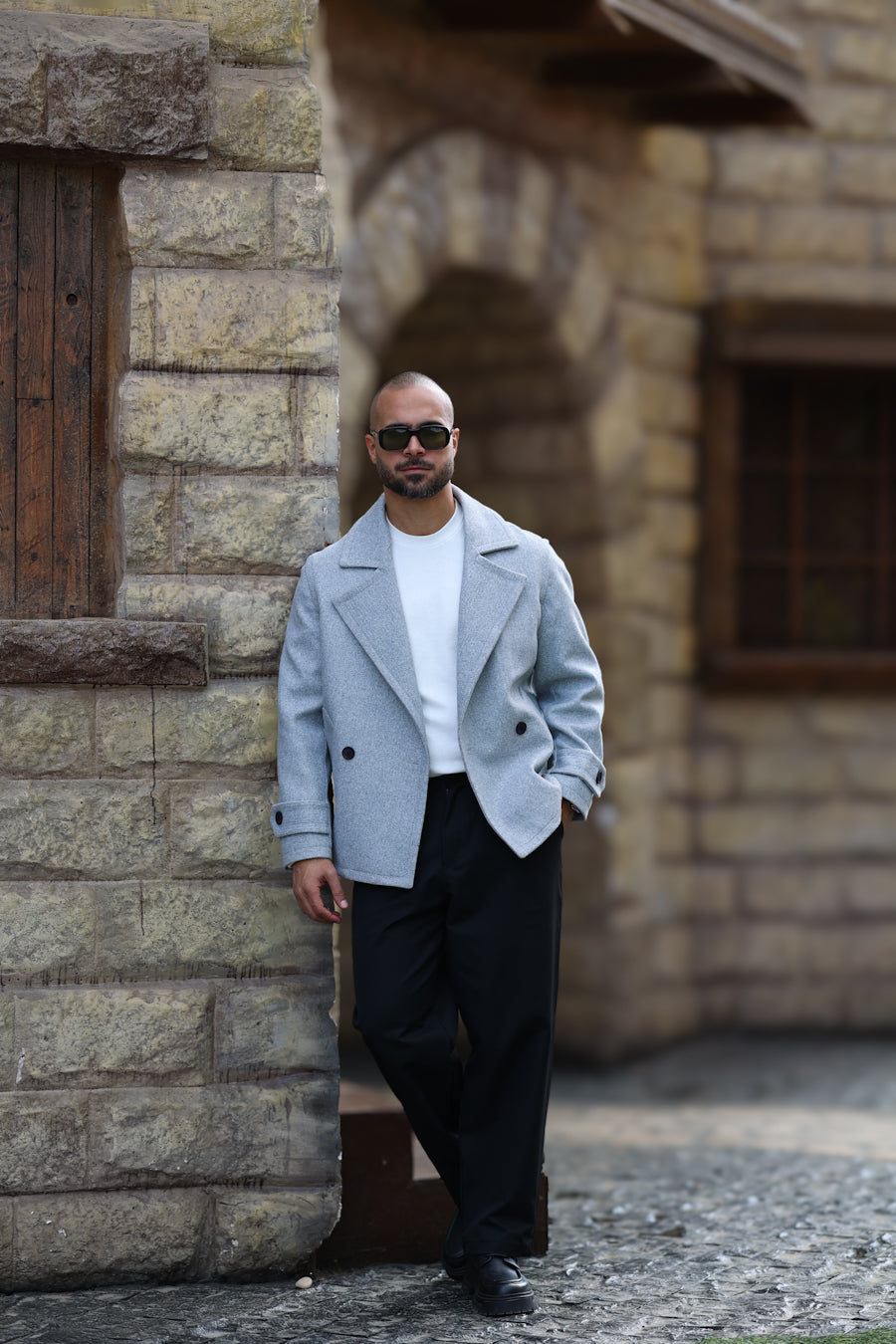 Basic Regular Fit Coat/3455