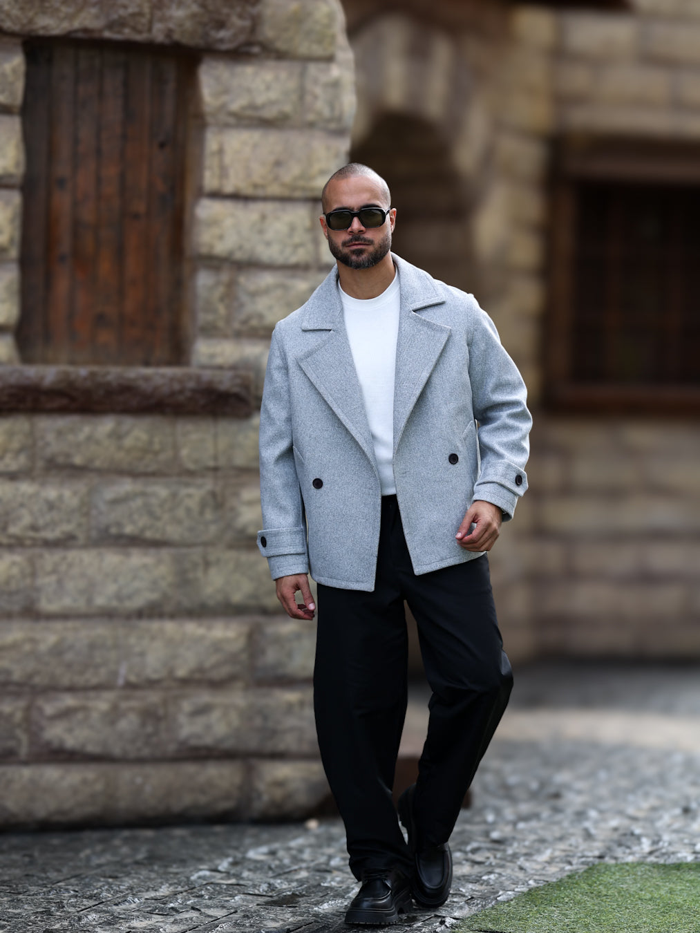 Basic Regular Fit Coat/3455