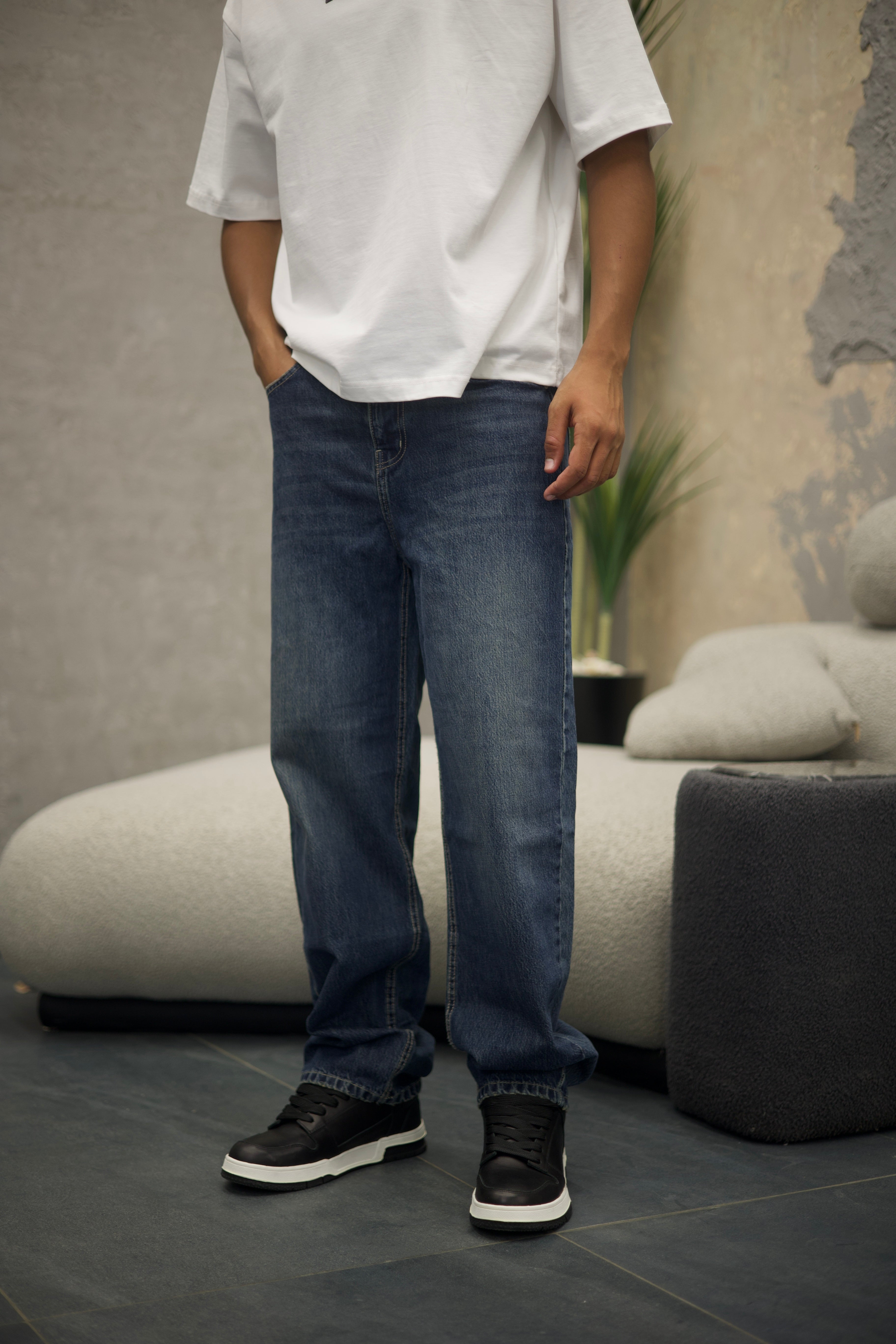 Basic Baggy Fit Denim/9005