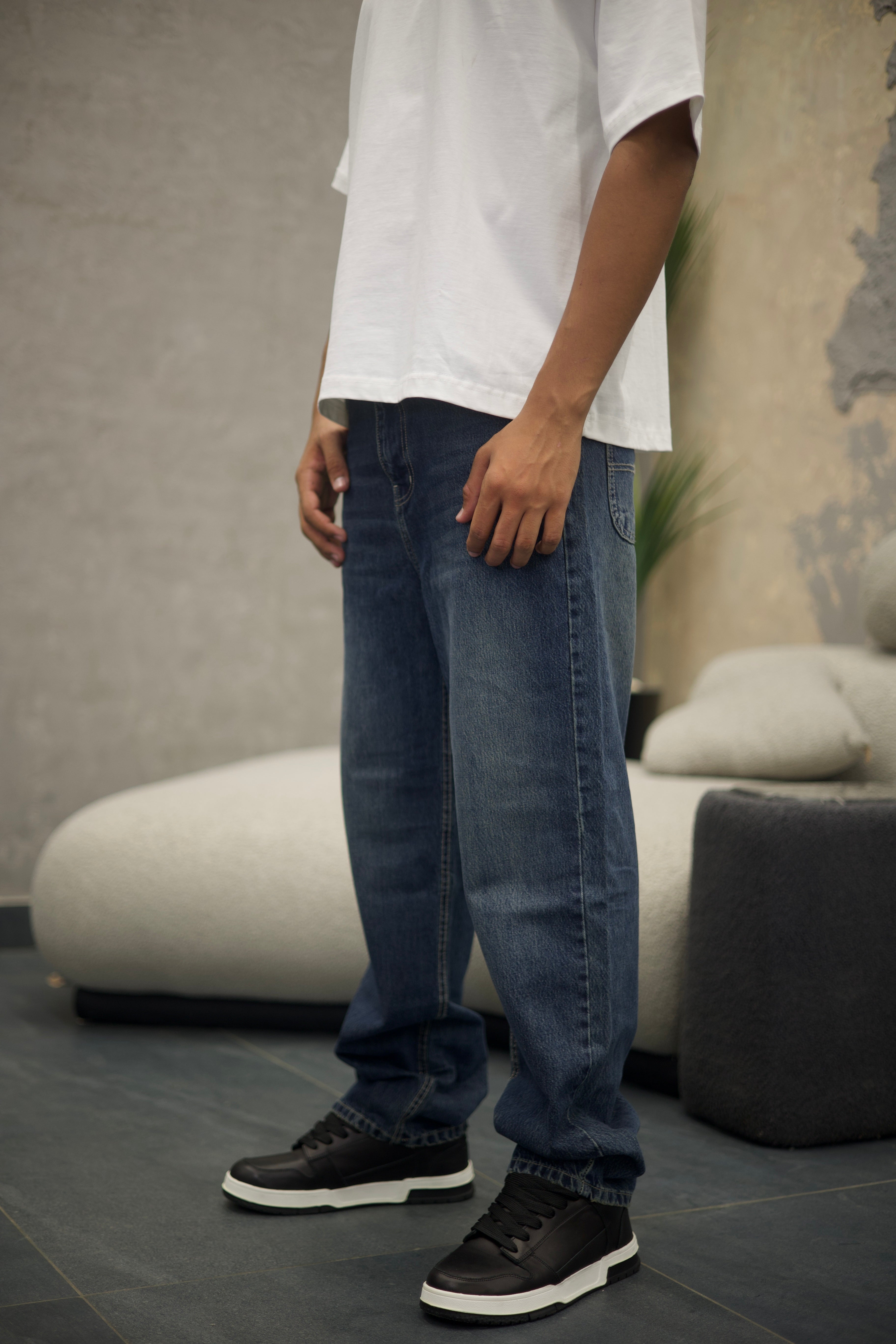 Basic Baggy Fit Denim/9005