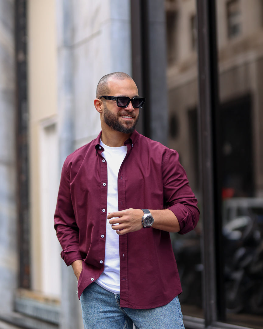 Basic oxford shirt Long sleeve/2330