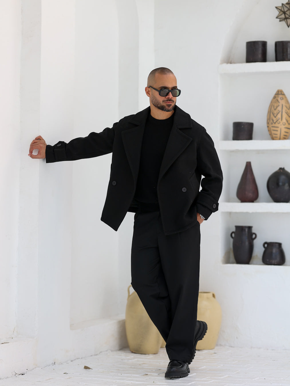 Basic Regular Fit Coat/3455