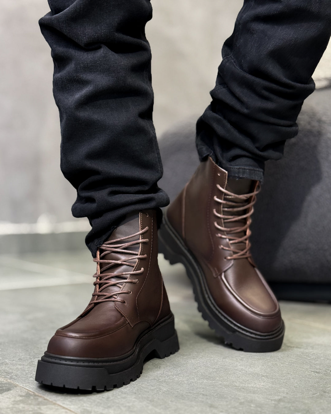 Basic Leather Boot/5446